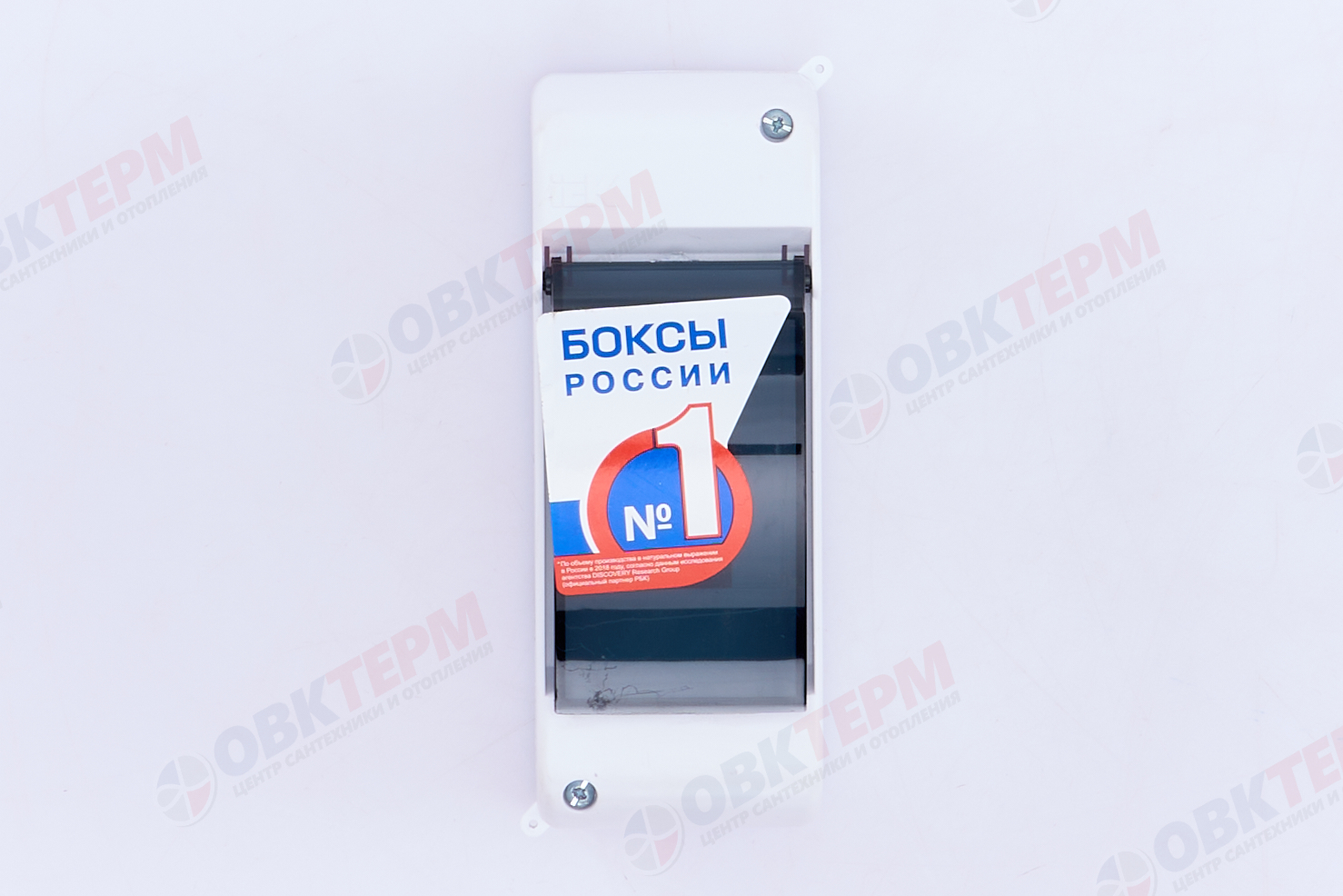 Корпус для 2-х авт. выкл. прозр. крышка пластик. бел. ОП КМПн 2/2 Krepta 3 IP30 IEK - Изображение №2