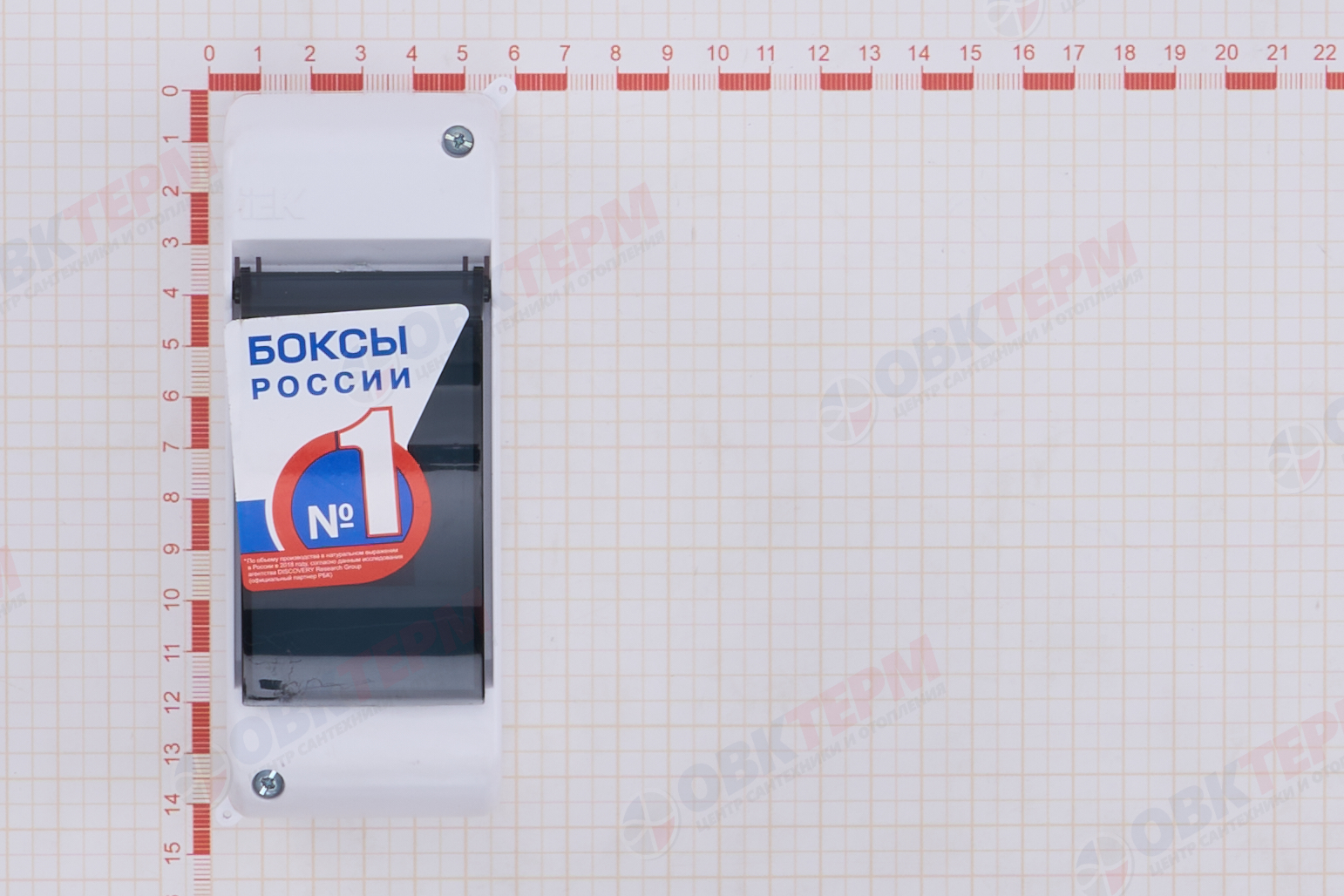 Корпус для 2-х авт. выкл. прозр. крышка пластик. бел. ОП КМПн 2/2 Krepta 3 IP30 IEK - миниатюра №9