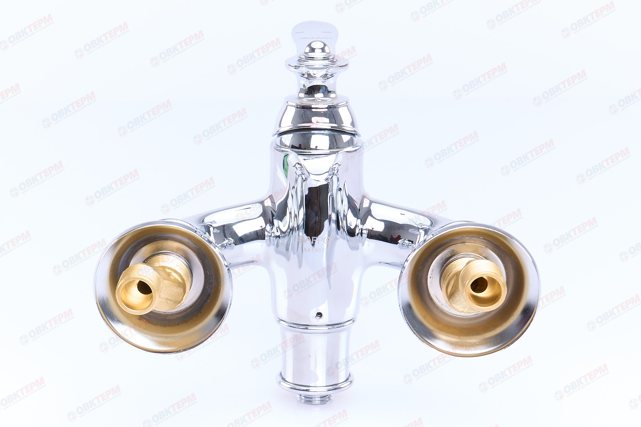 Смеситель д/ванны, хром, Ø40мм, лейка 1 реж., G3269,  GAPPO - миниатюра №4