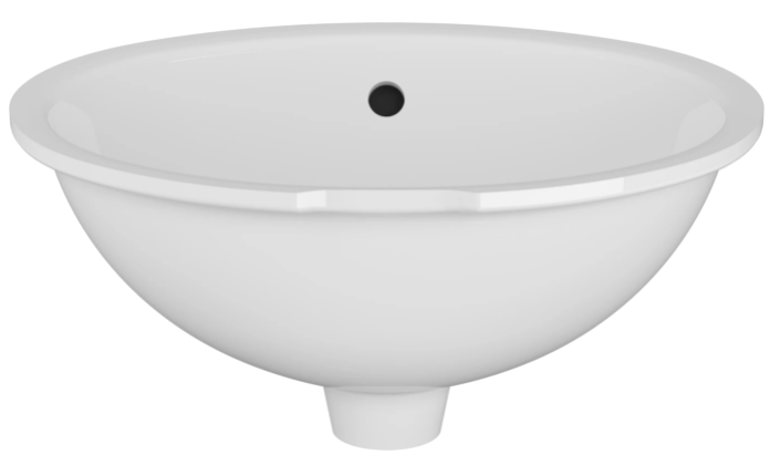 VITRA, раковина под столешницу Аrkitekt белая (500*200*400мм) - Изображение №1