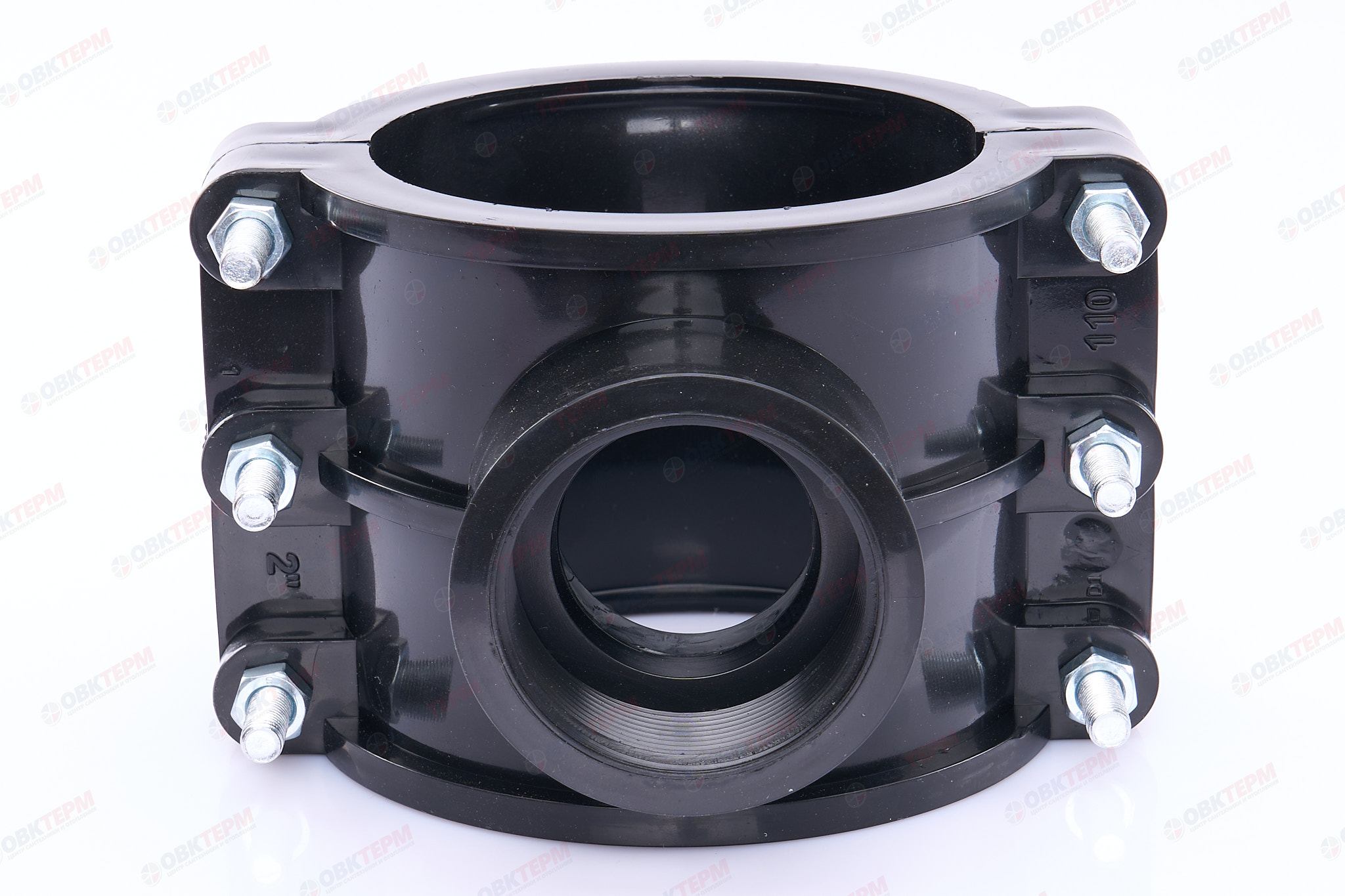 СЕДЛО  110* 2 " В        ПНД  ИТАЛ  (6-ти болтовое) - Изображение №3