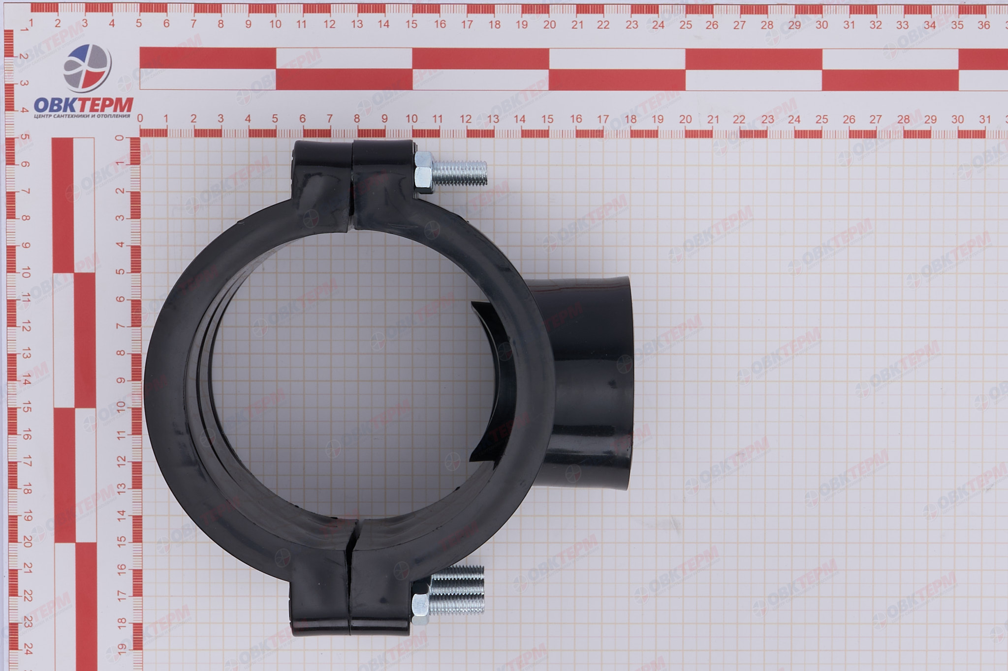 СЕДЛО  110* 2 " В        ПНД  ИТАЛ  (6-ти болтовое) - миниатюра №6
