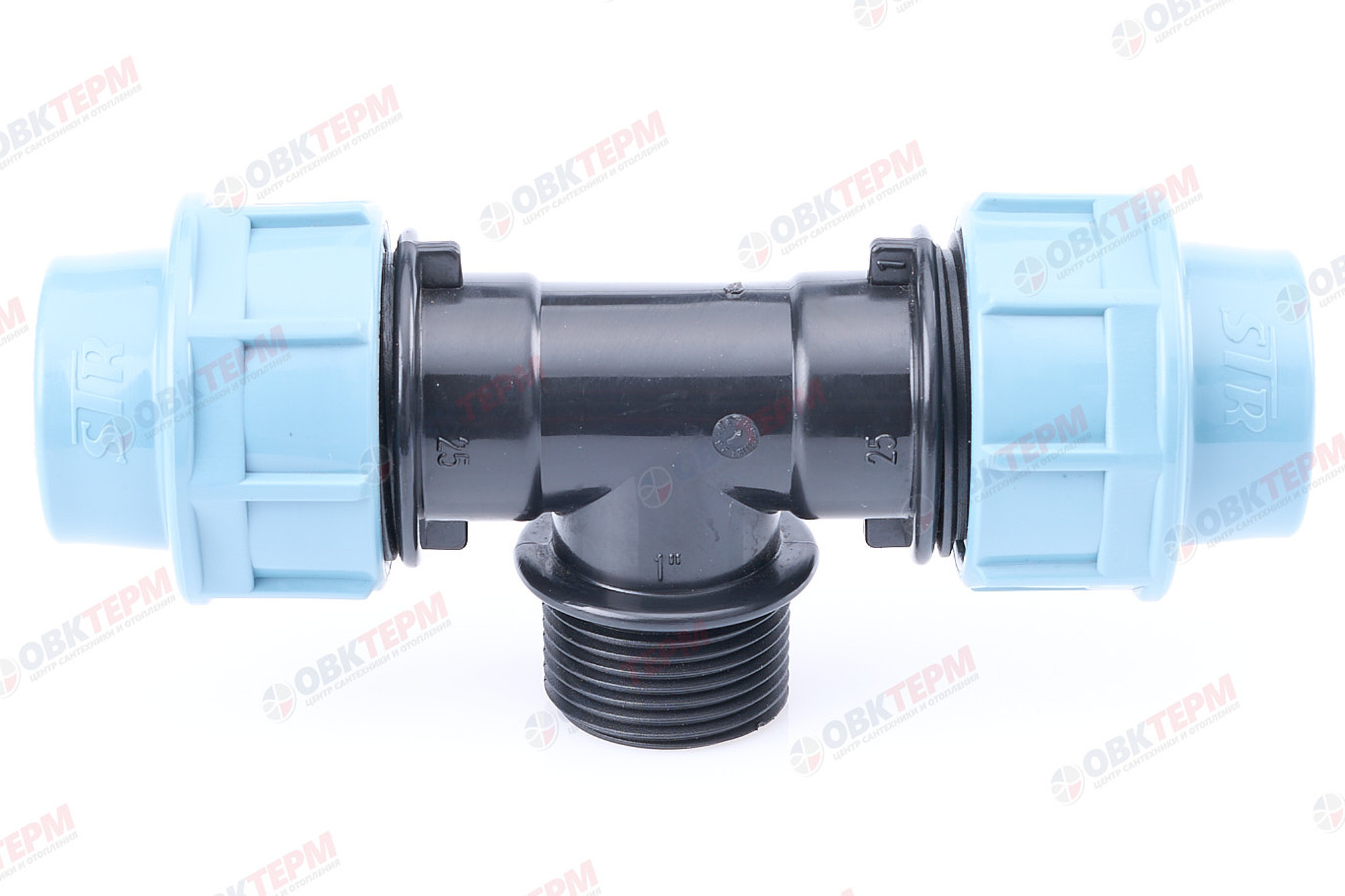 Тройник   25 * 1" н * 25        ПНД  ИТАЛ/STR        (110/10шт) - Изображение №3