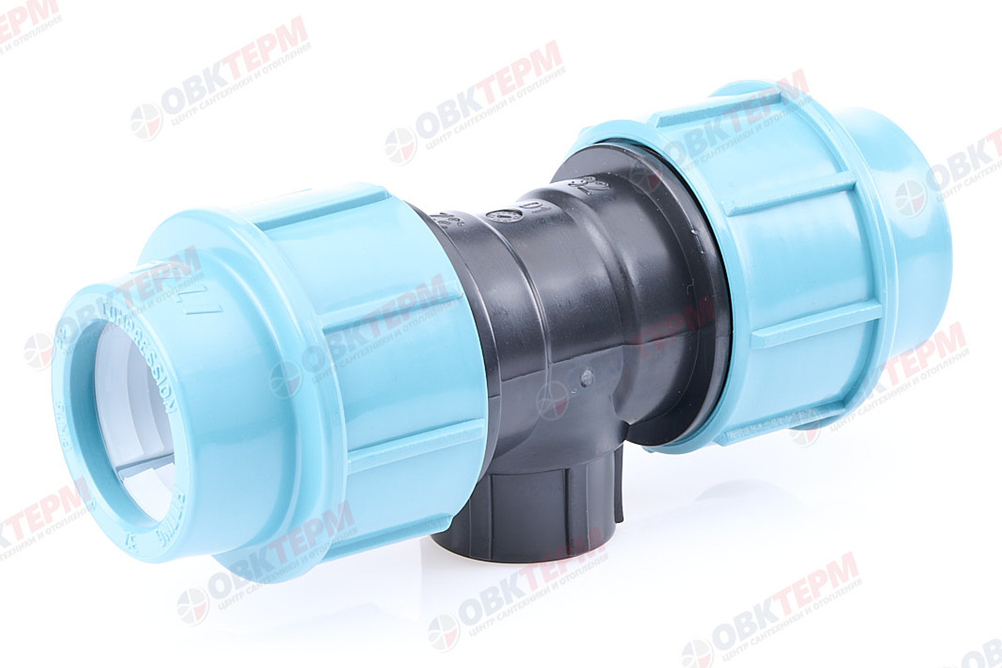 Тройник   32 *  1/2" в * 32    ПНД  ИТАЛ/STR       (98/7шт) - Изображение №1