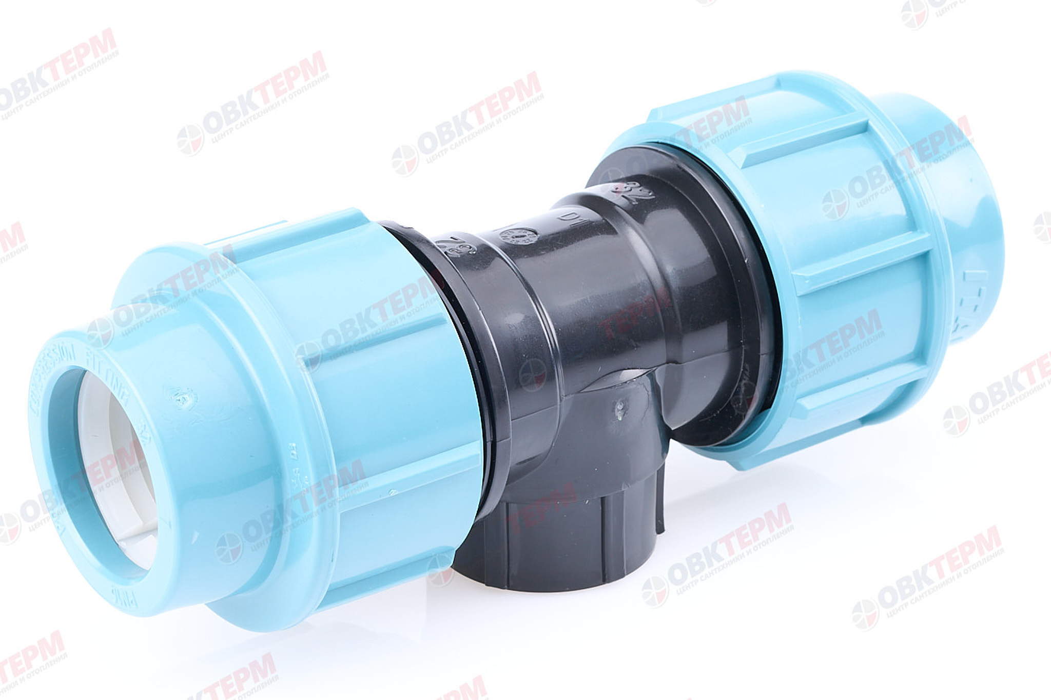 Тройник   32 *  3/4" в * 32    ПНД  ИТАЛ    (96/6шт) - Изображение №1