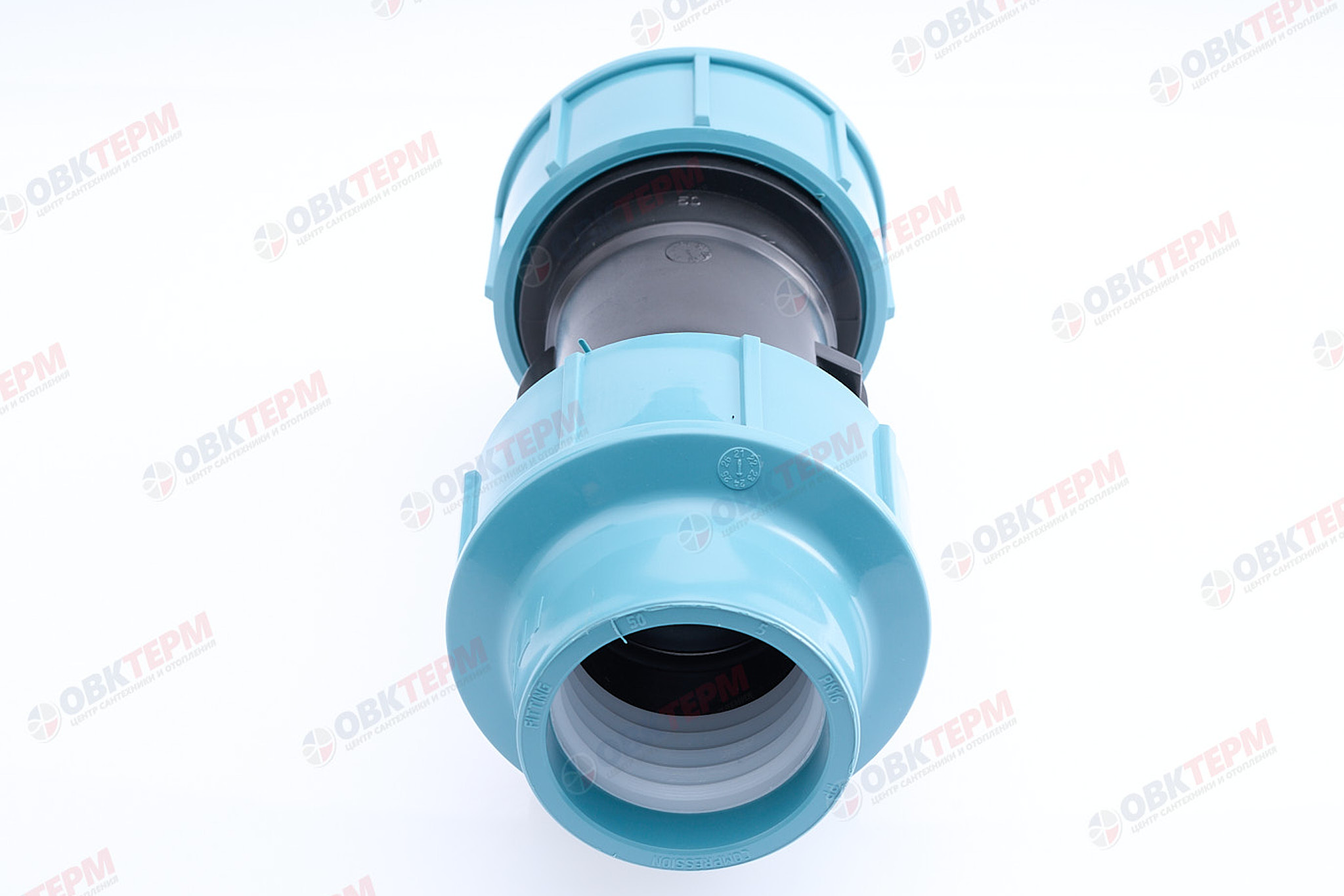 Тройник   50  * 1/2"в * 50   ПНД  ИТАЛ     (26/2шт) - миниатюра №4