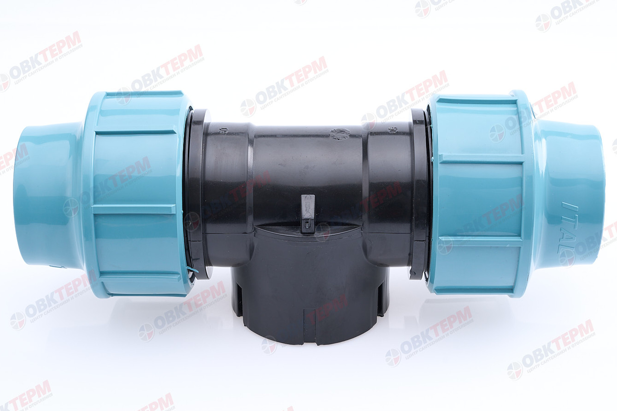 Тройник   50 * 2"в * 50          ПНД  ИТАЛ   (26/2шт) - миниатюра №3