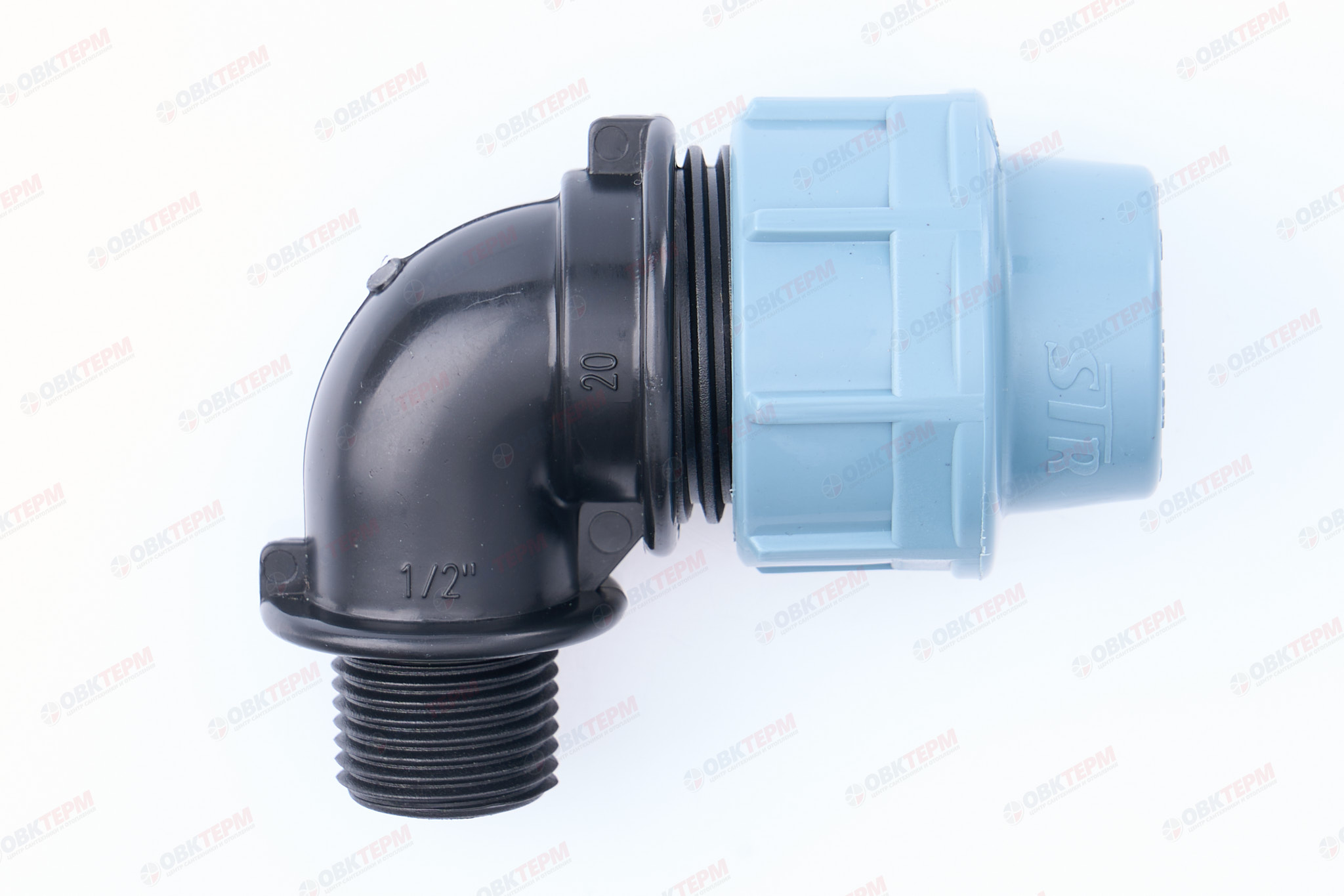 Угол      20 * 1/2"н       ПНД  ИТАЛ/STR                 (448/32шт) - Изображение №5
