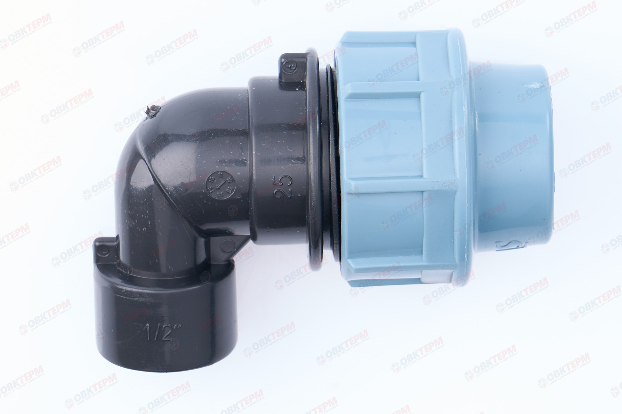 Угол      25 *  1/2"в      ПНД  ИТАЛ/STR                (200/20шт) - миниатюра №6