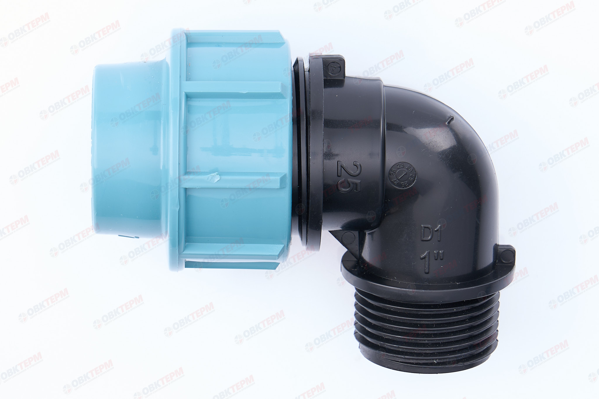 Угол      25 * 1"н           ПНД  ИТАЛ/STR               (200/20шт) - миниатюра №6