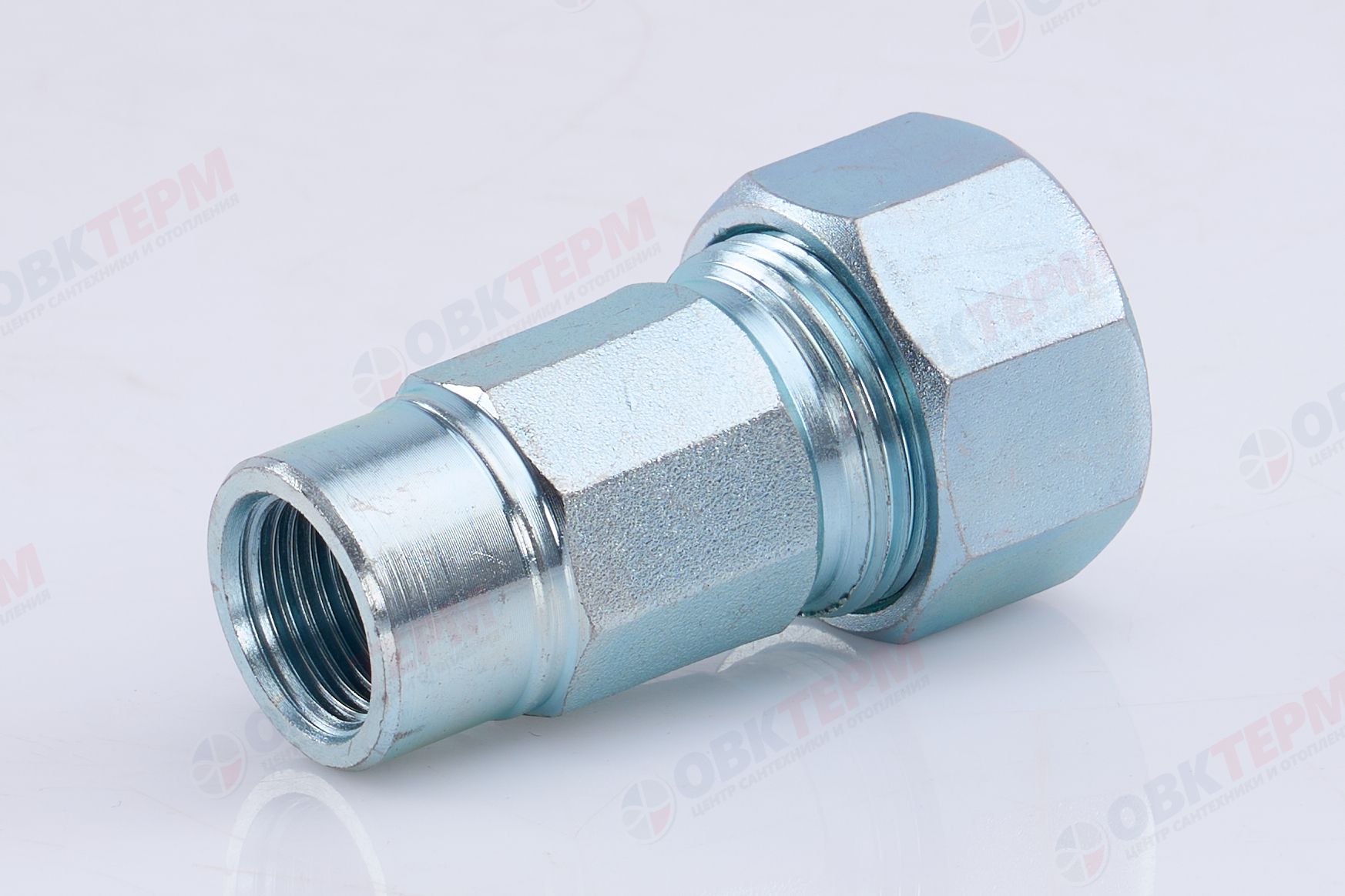 Муфта    1/2"  *  1/2"    с внутр.резьбой   (аналог Gebo) (50шт) - Изображение №2