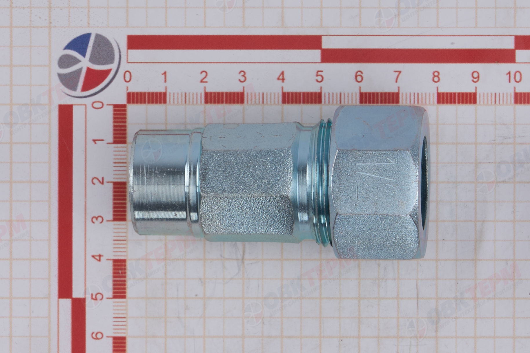Муфта    1/2"  *  1/2"    с внутр.резьбой   (аналог Gebo) (50шт) - миниатюра №7