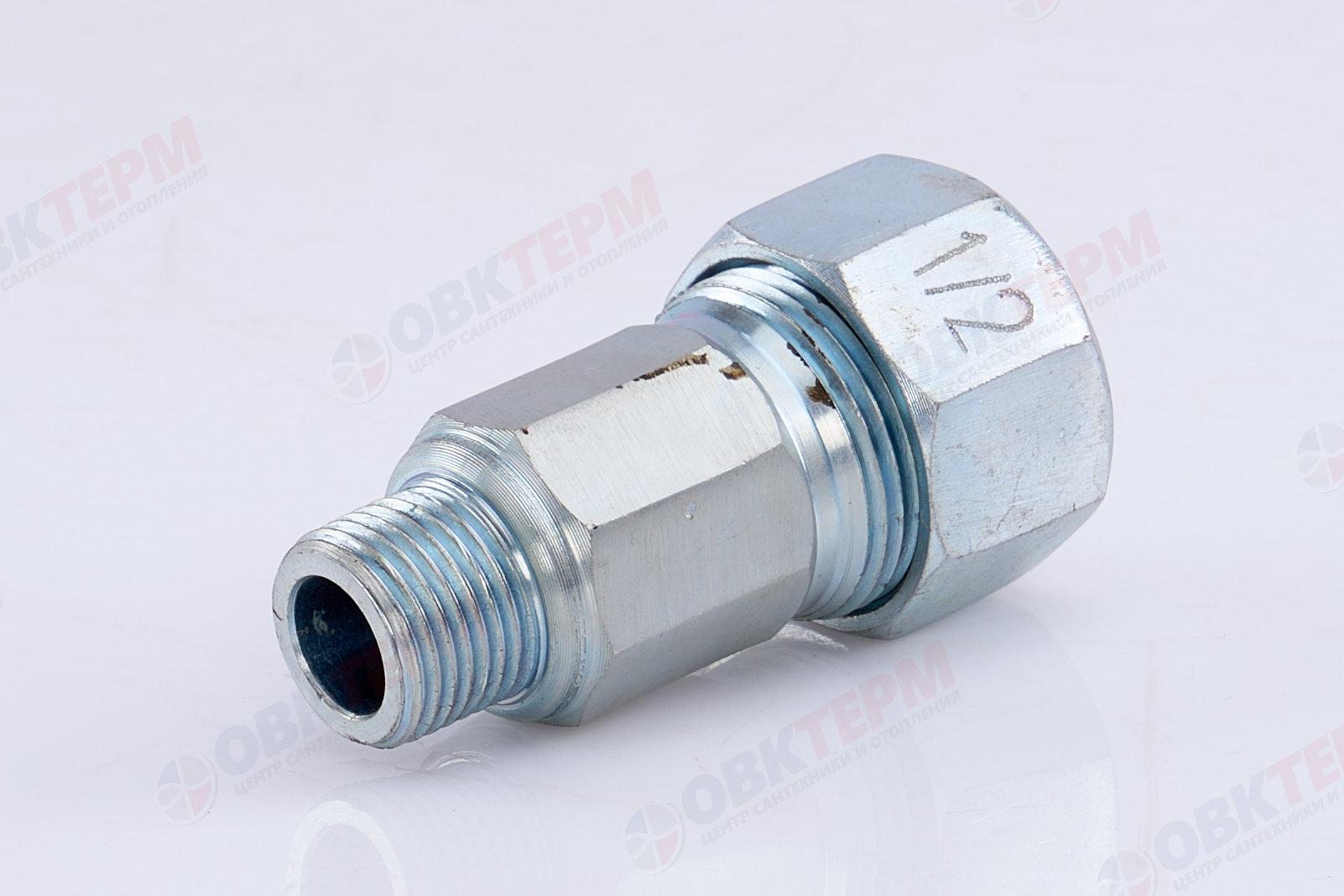 Муфта    1/2"  *  1/2"    с нар.резьбой      (аналог Gebo) (50шт) - Изображение №2