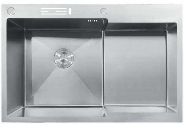 Мойка MIXXUS MH7849L-HK SS COLOR из нерж.ст. глуб.крыло с подст.для ножей (3.0/0.8 мм) - Изображение №1