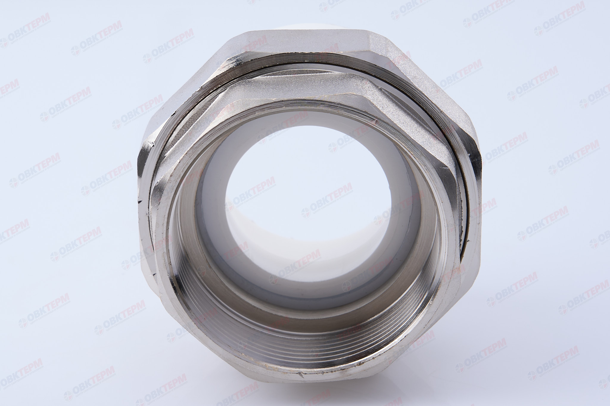 Разборное соединение 50 * 2" в    (белый)  TIM - Изображение №3