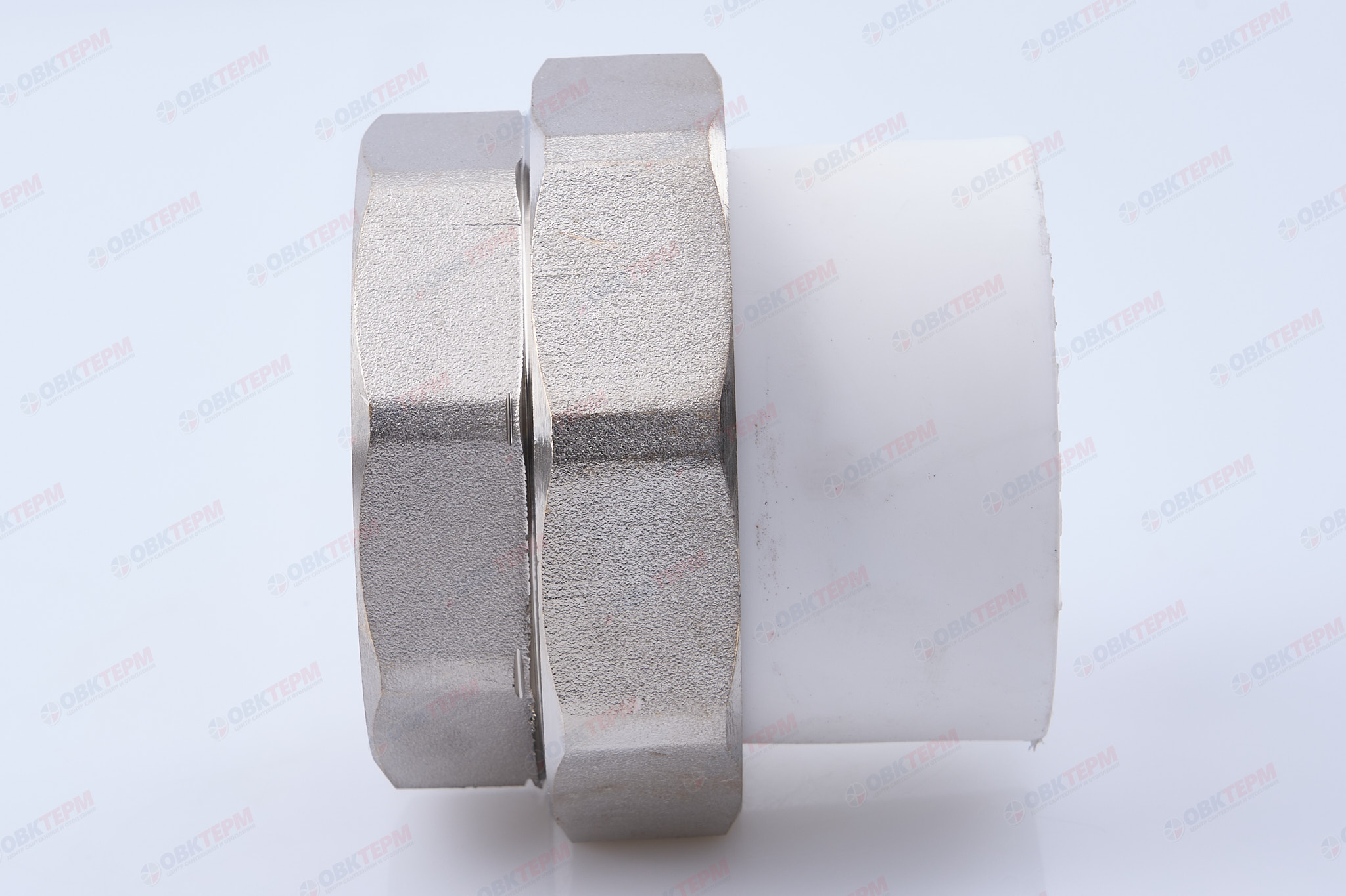 Разборное соединение 50 * 2" в    (белый)  TIM - Изображение №4