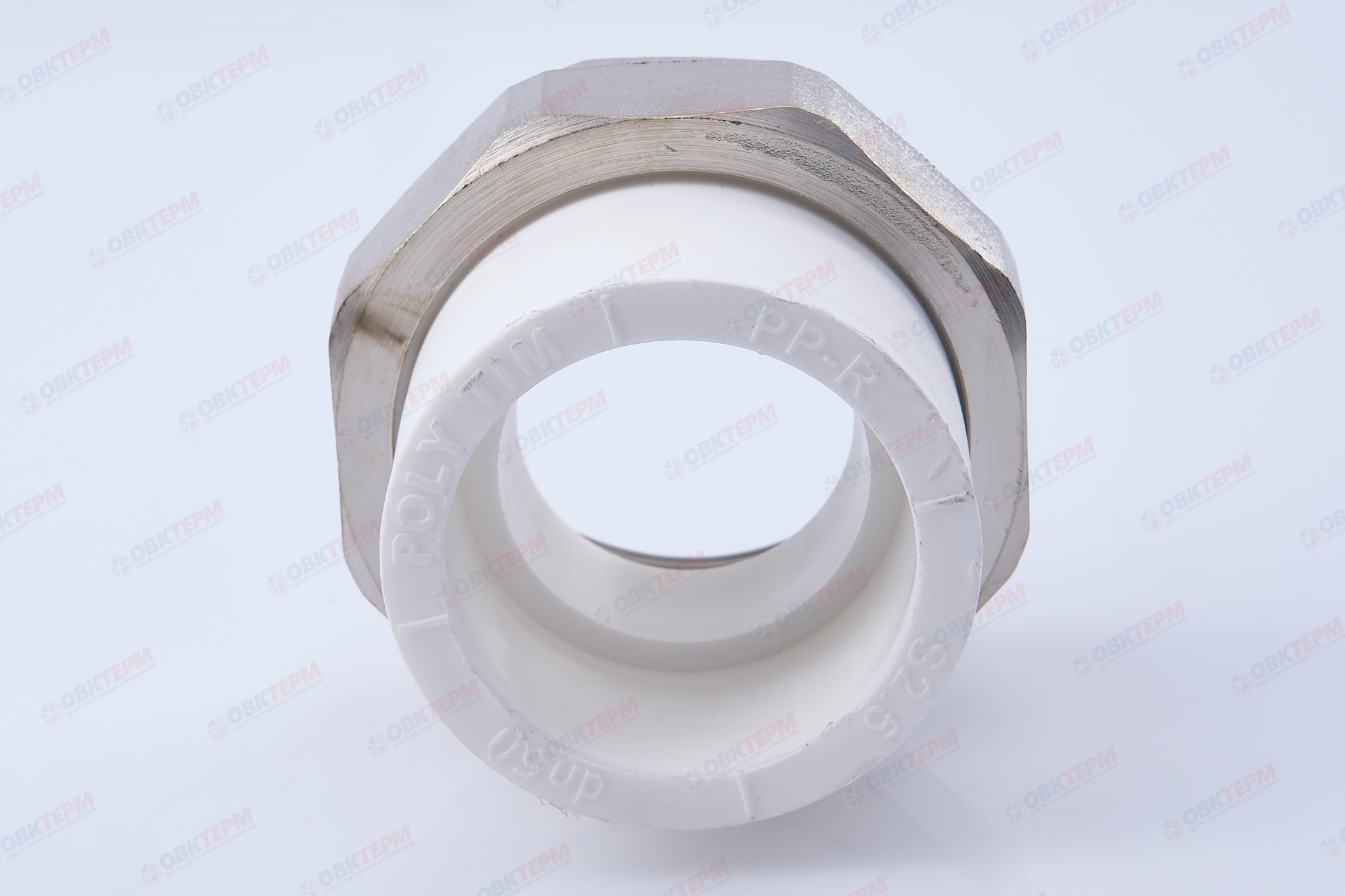 Разборное соединение 50 * 2" в    (белый)  TIM - Изображение №5