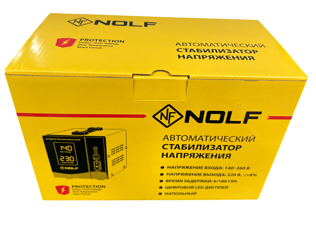 Стабилизатор напряжения напольный 1000 NOLF - Изображение №2