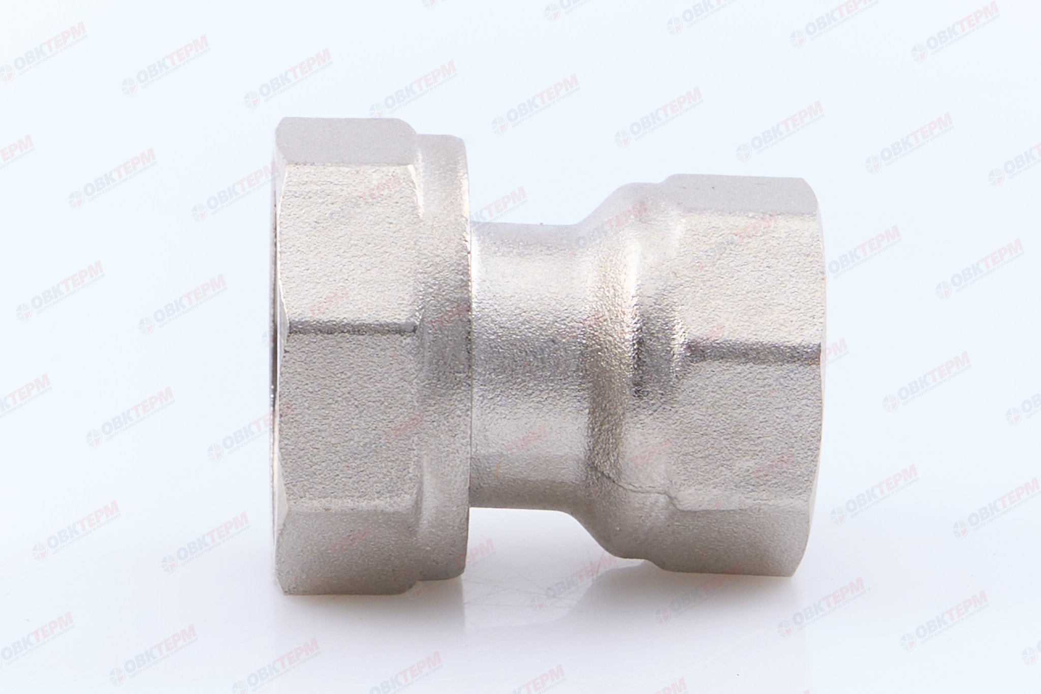 Полусгон прямой с накидной гайкой 1/2"В - 3/4"В  (Valtec)    (10уп/180ящ) - Изображение №4