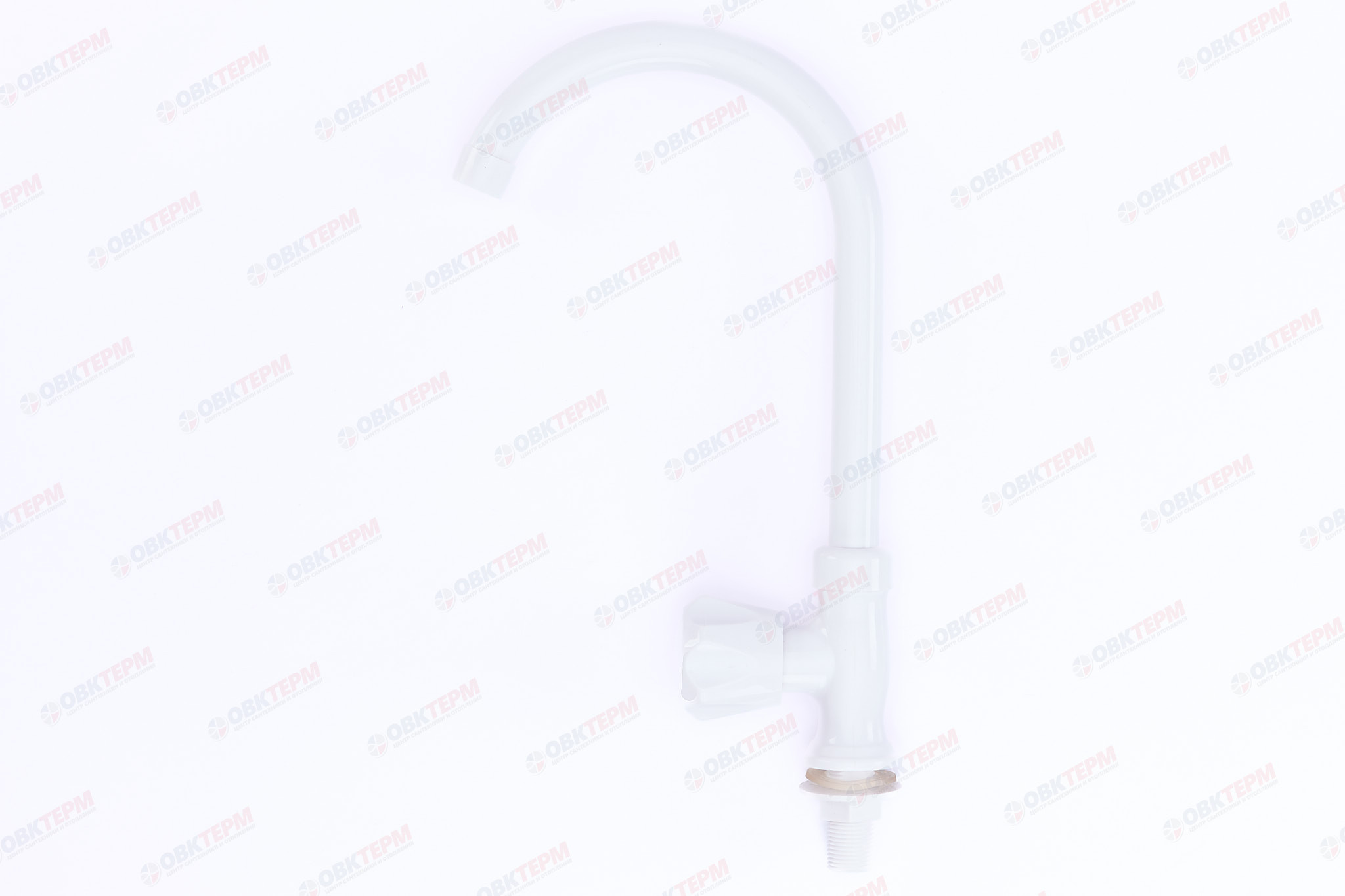 Смеситель моно для холодной воды PLAMIX MONO-005 White (40 шт/ящ) - миниатюра №6