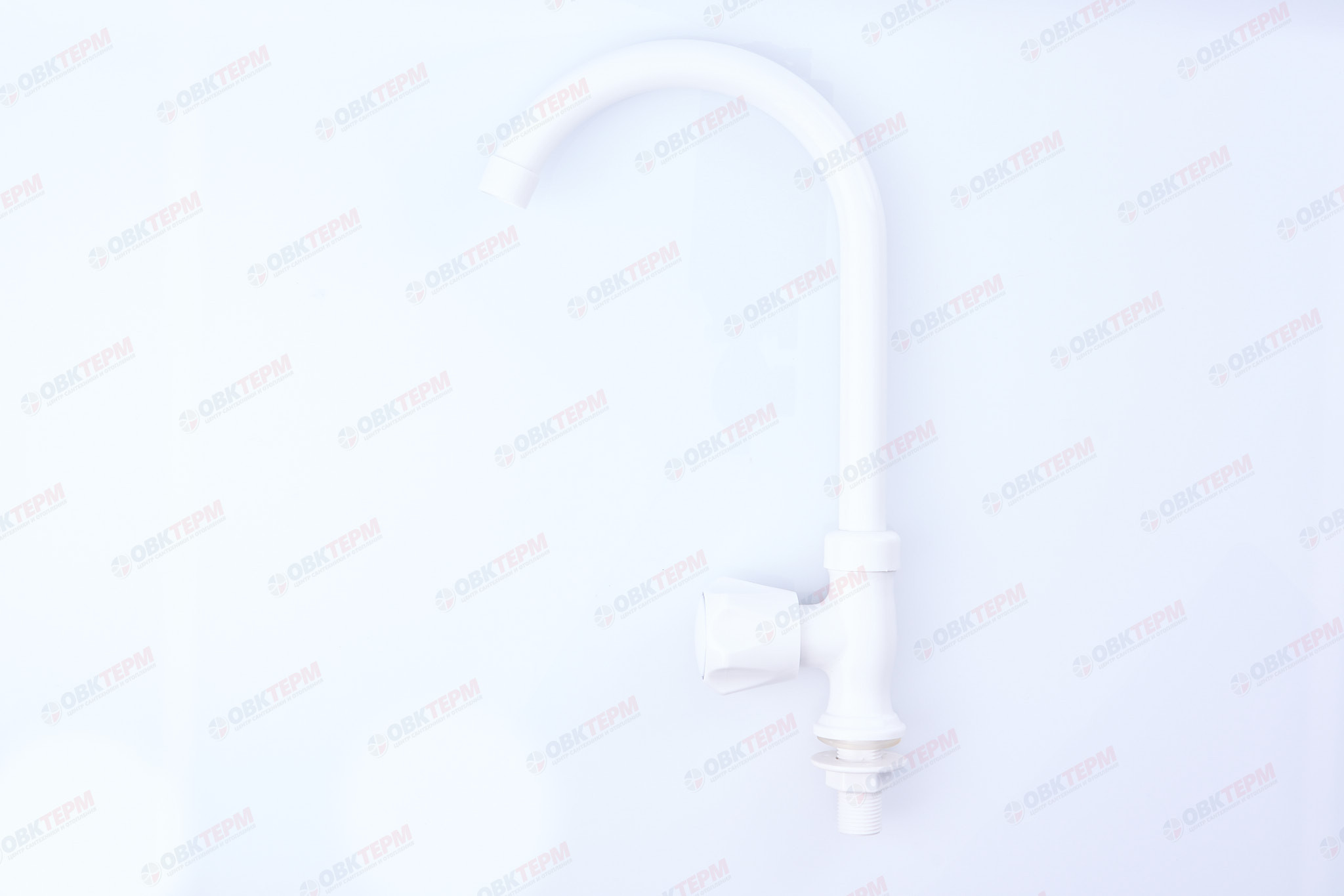 Смеситель моно для холодной воды PLAMIX MONO-005 White (40 шт/ящ) - Изображение №1