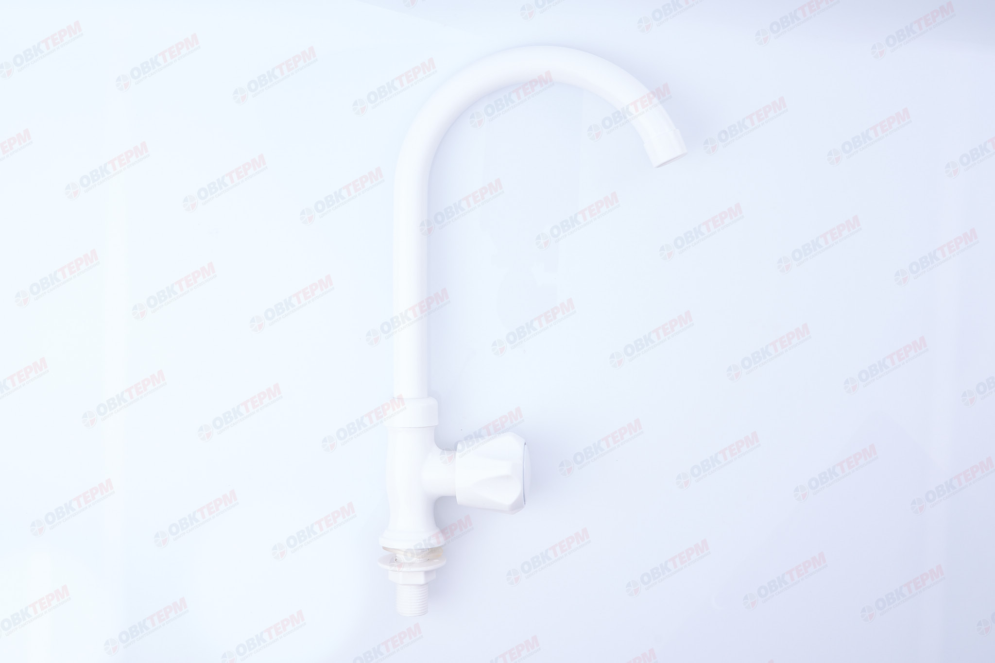 Смеситель моно для холодной воды PLAMIX MONO-005 White (40 шт/ящ) - Изображение №3