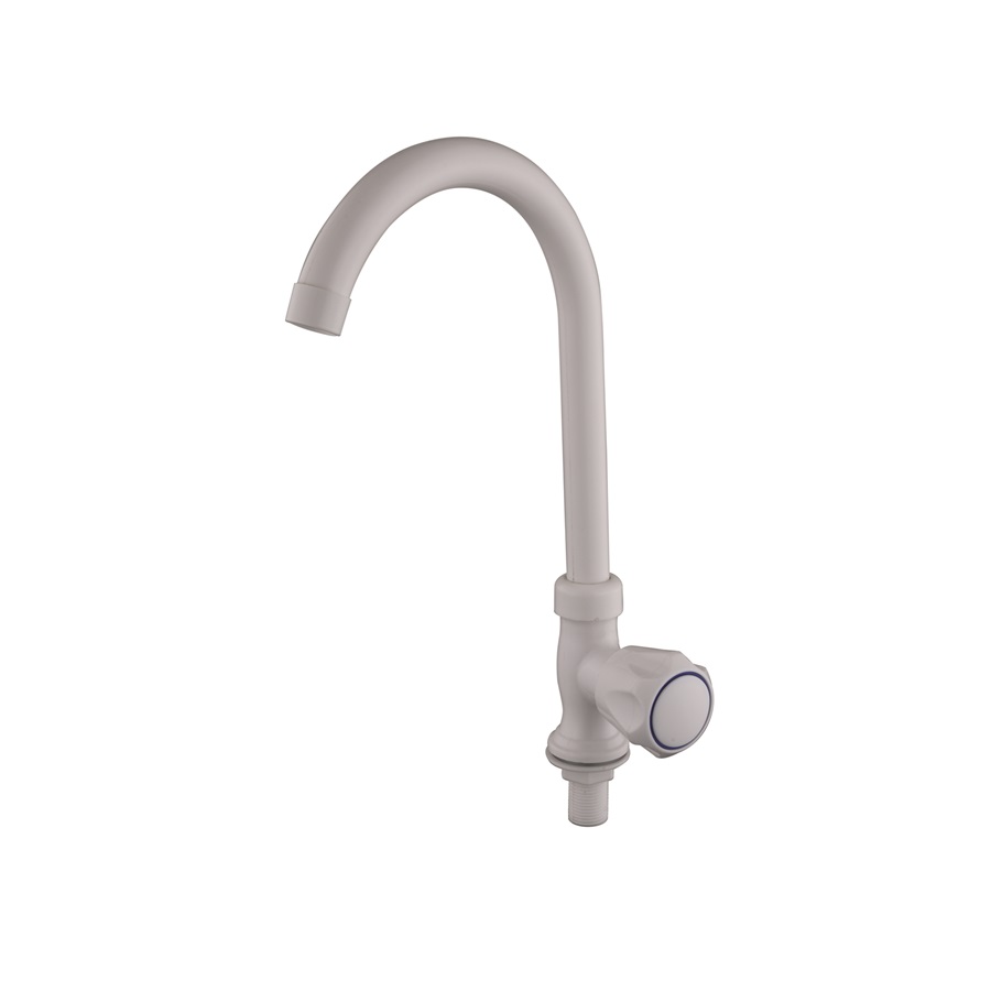 Смеситель моно для холодной воды PLAMIX MONO-005 White (40 шт/ящ) - Изображение №2