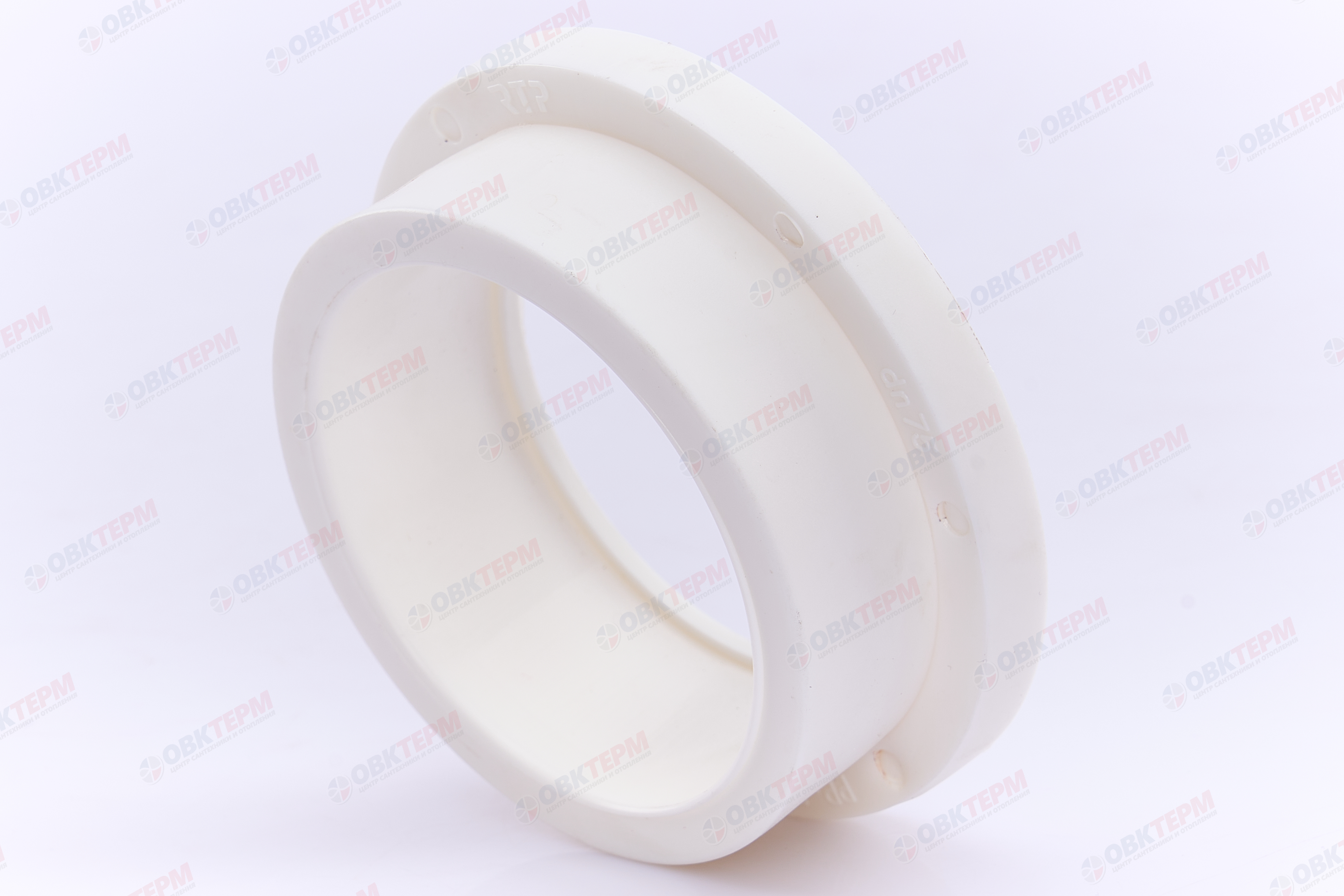Бурт - муфта под PP-R фланец  75   БЕЛЫЙ PP-R    (RTP)    (72/4) - изображение №1