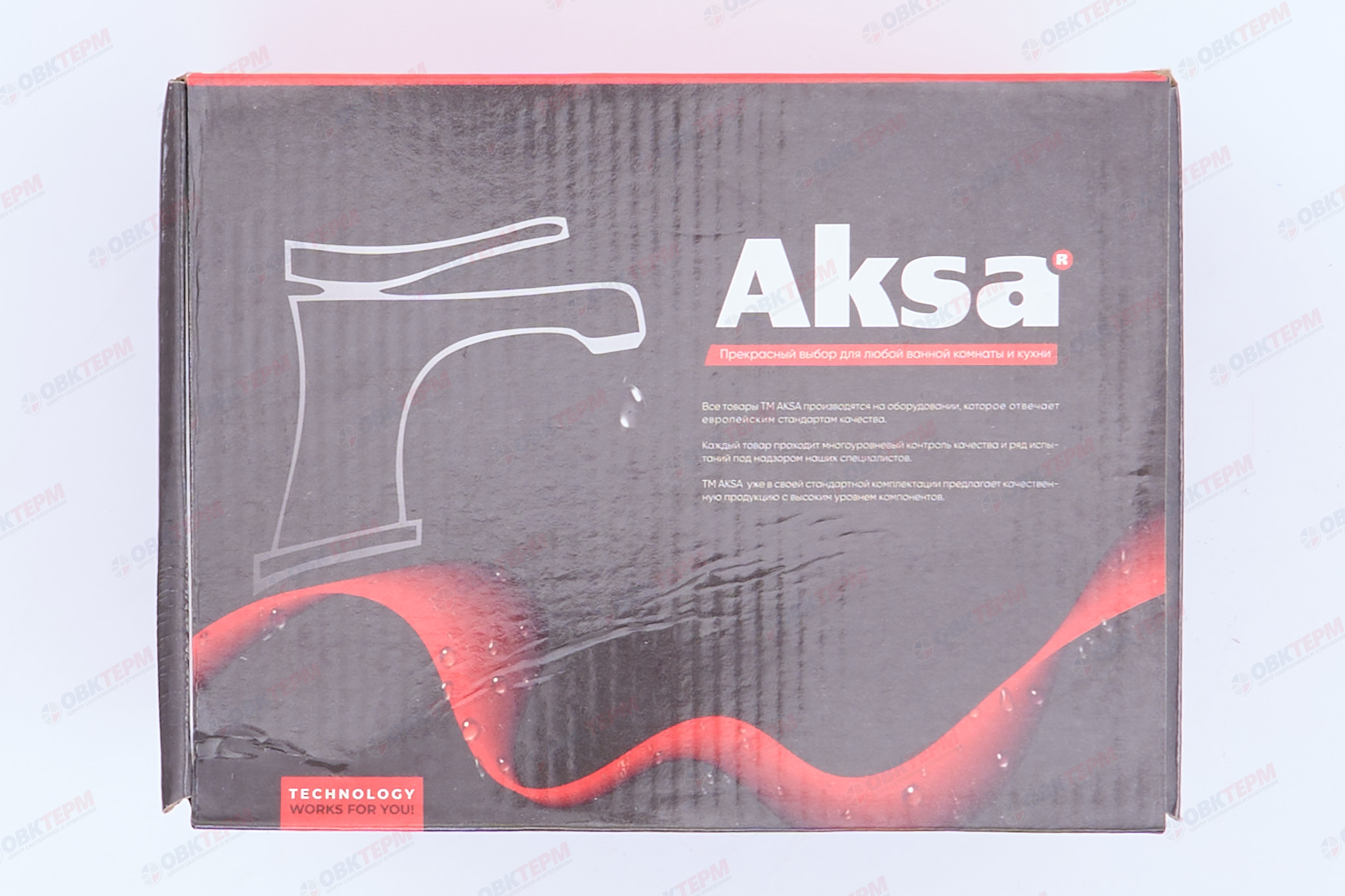 Смеситель д/ванны корот. AKSA DAB-03-07 Ø40  (6 шт/ящ) - миниатюра №6