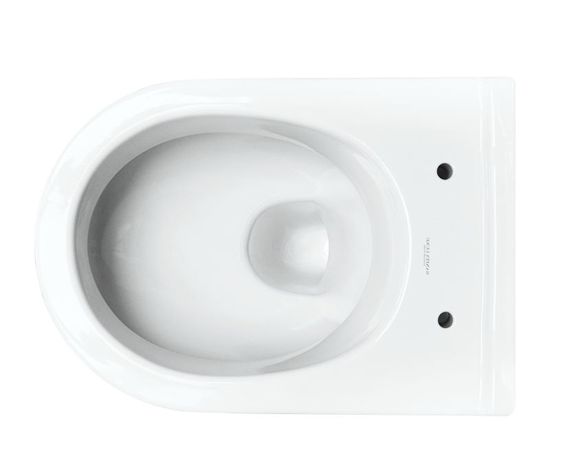 Унитаз подвесной SANITA LUX  Best (Сиденье дюропласт, SC, Clip UP) В346xГ495xШ386 - Изображение №3