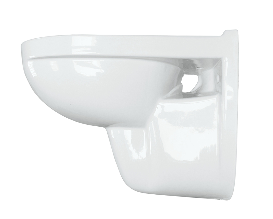 Унитаз подвесной SANITA LUX  Best (Сиденье дюропласт, SC, Clip UP) В346xГ495xШ386 - Изображение №4