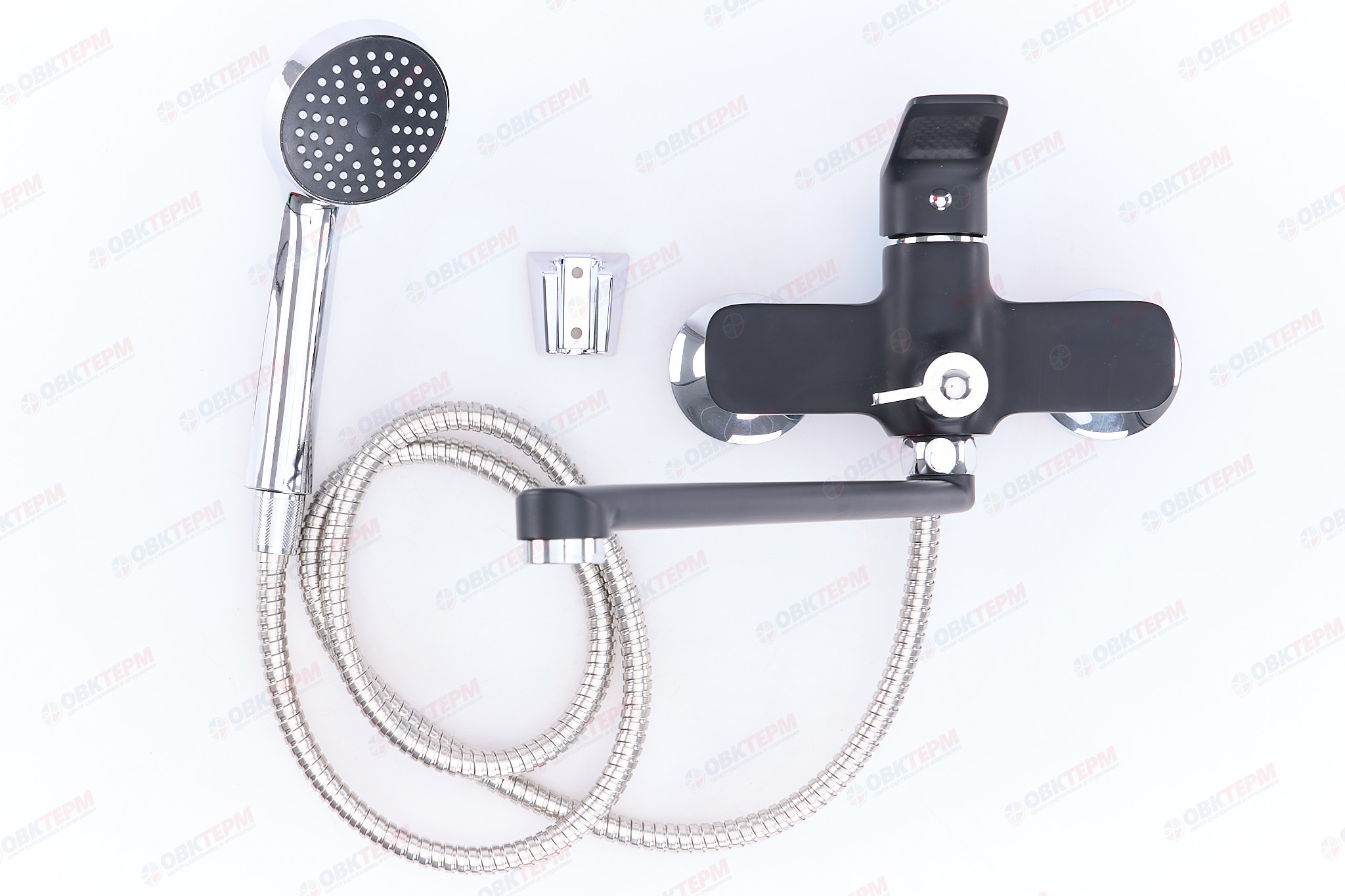 Смеситель д/ванны MIXXUS OREGON 006 EURO (BLACK) Ø35  (10 шт/ящ) - миниатюра №2