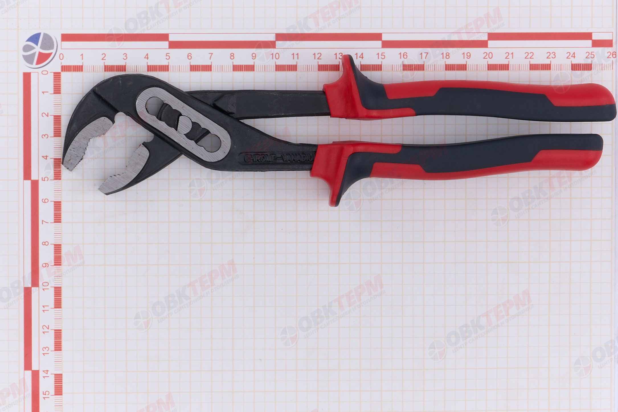 Клещи переставные с двухкомпонентной ручкой 250 мм Bartex - миниатюра №9