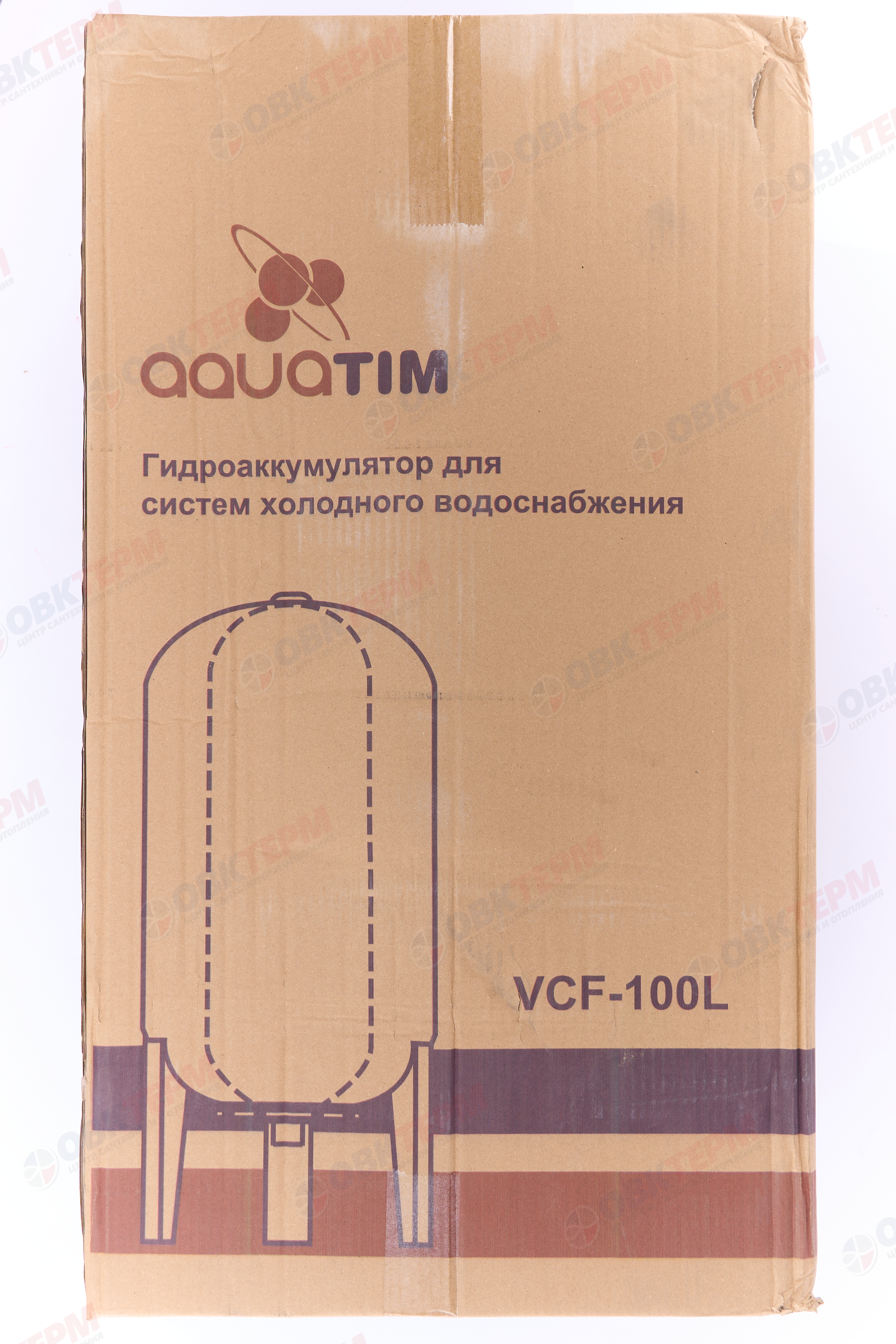 Гидроаккумулятор 100 л TIM (вертикальный, холодный)   (1шт/1ящ) - Изображение №5