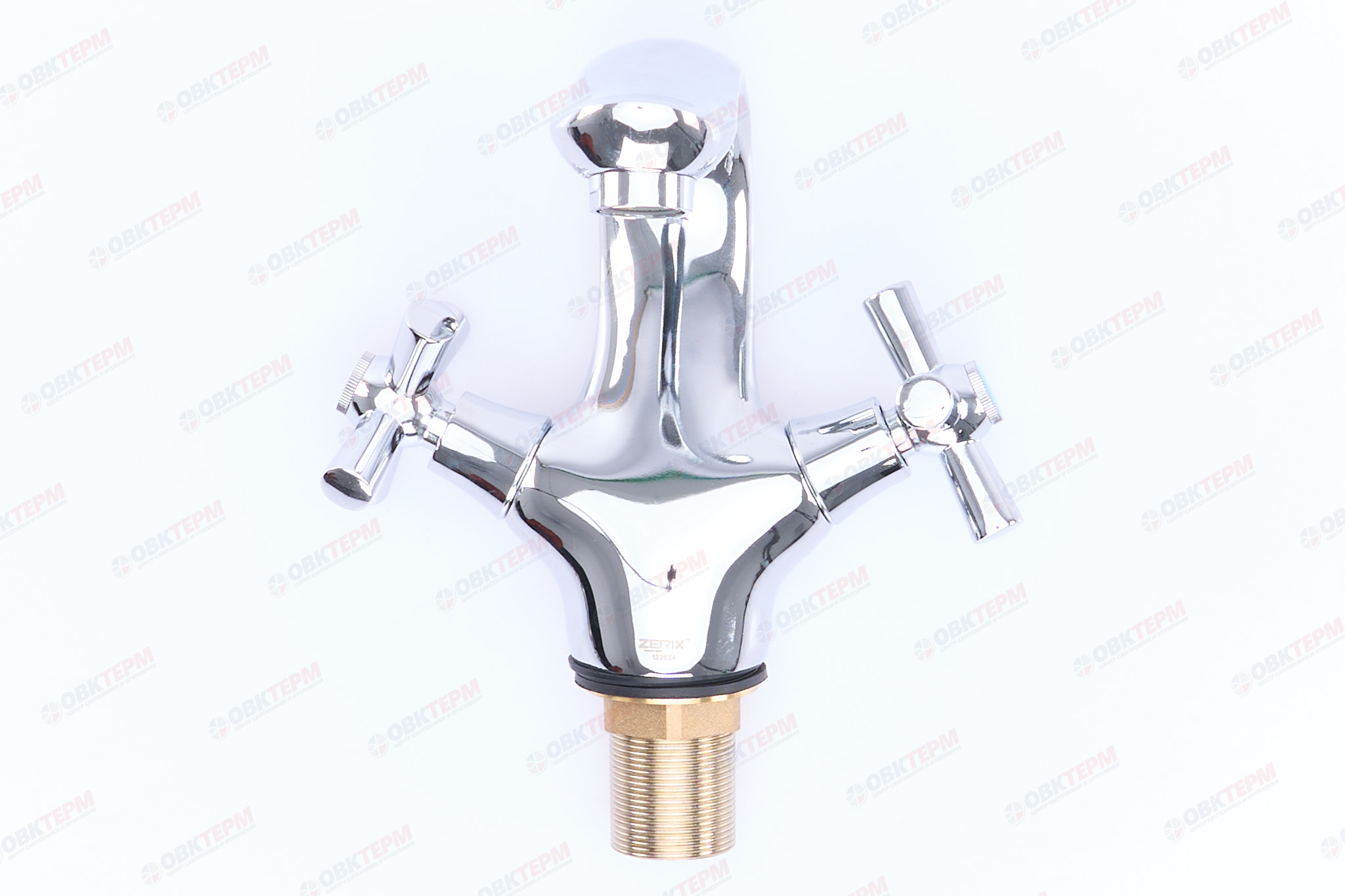 Смеситель д/умывальника буксовый ZERIX MED-A 722 ГАЙКА (10 шт/ящ) - Изображение №3