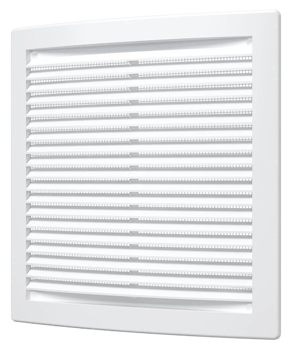 Решетка вентиляционная РЦ Ш200*В200, антимоскитная сетка, пластик Эра - Изображение №2