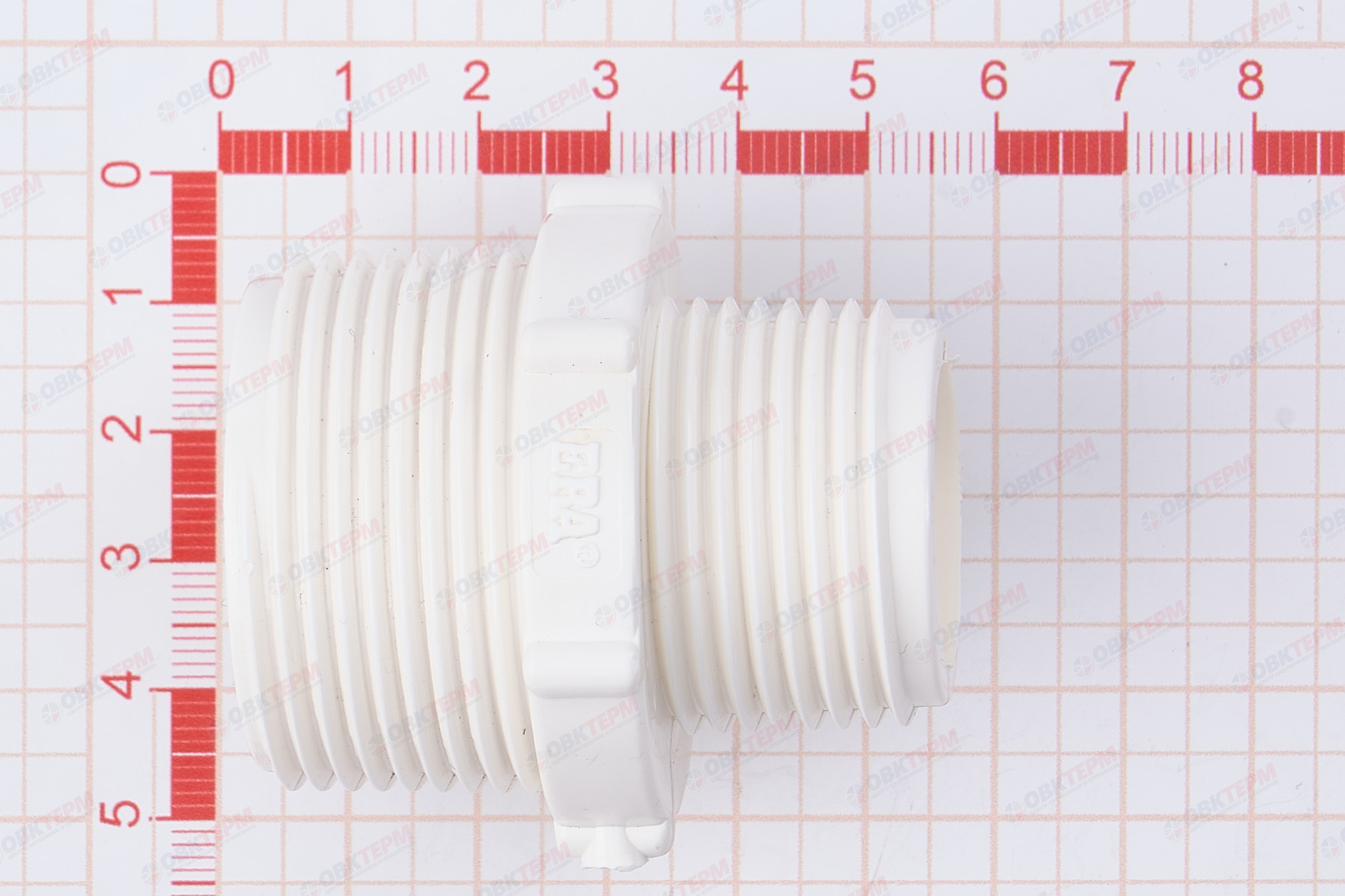 Ниппель пластиковый   МАК  1 1/4" - 1"    (1шт/180упак) - Изображение №5