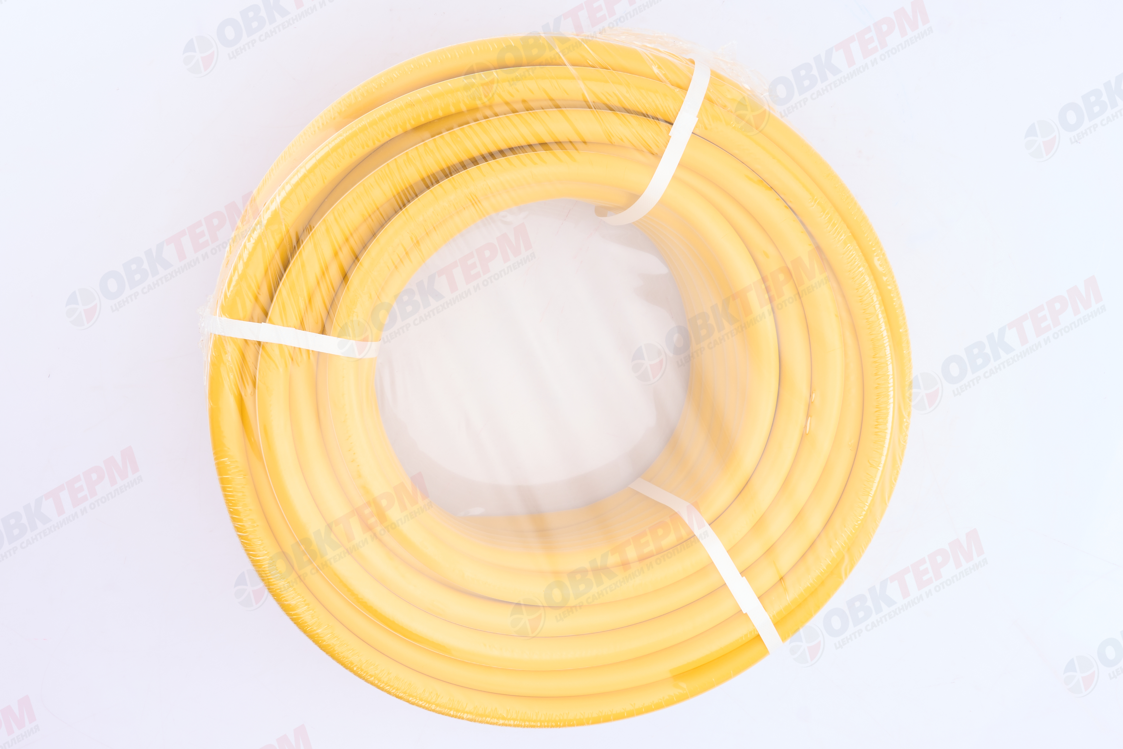 Шланг поливочный ТЭП  "Horke" PRO, 3/4  3-х слойный,армированный,желтый (50м) - Изображение №4