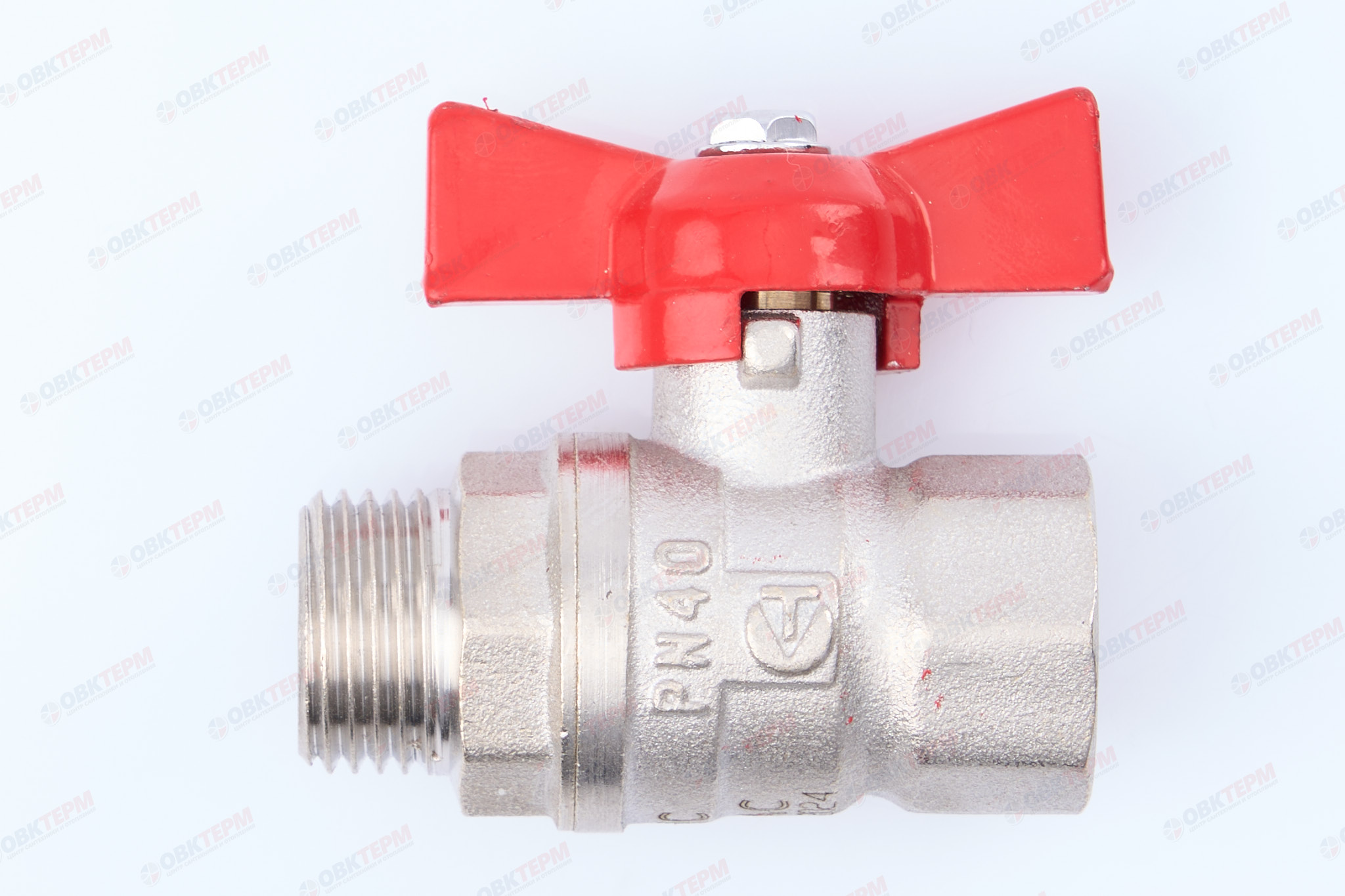 Кран шаровый        Valtec      1/2" ВН  бабочка ГОСТ  (12/192) - изображение №1
