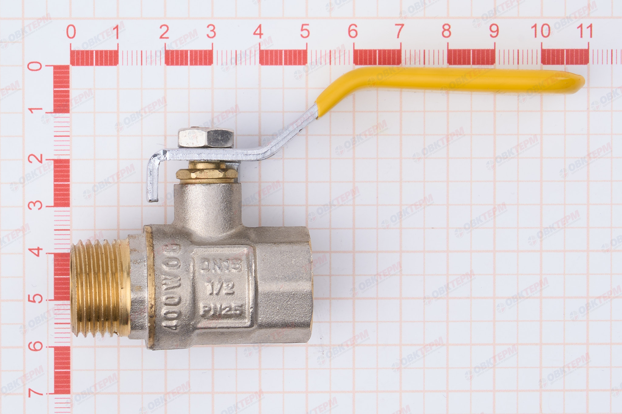 Кран шаровый     ТСМ      1/2" ВН   ручка    ГАЗОВЫЙ    (200) - миниатюра №6