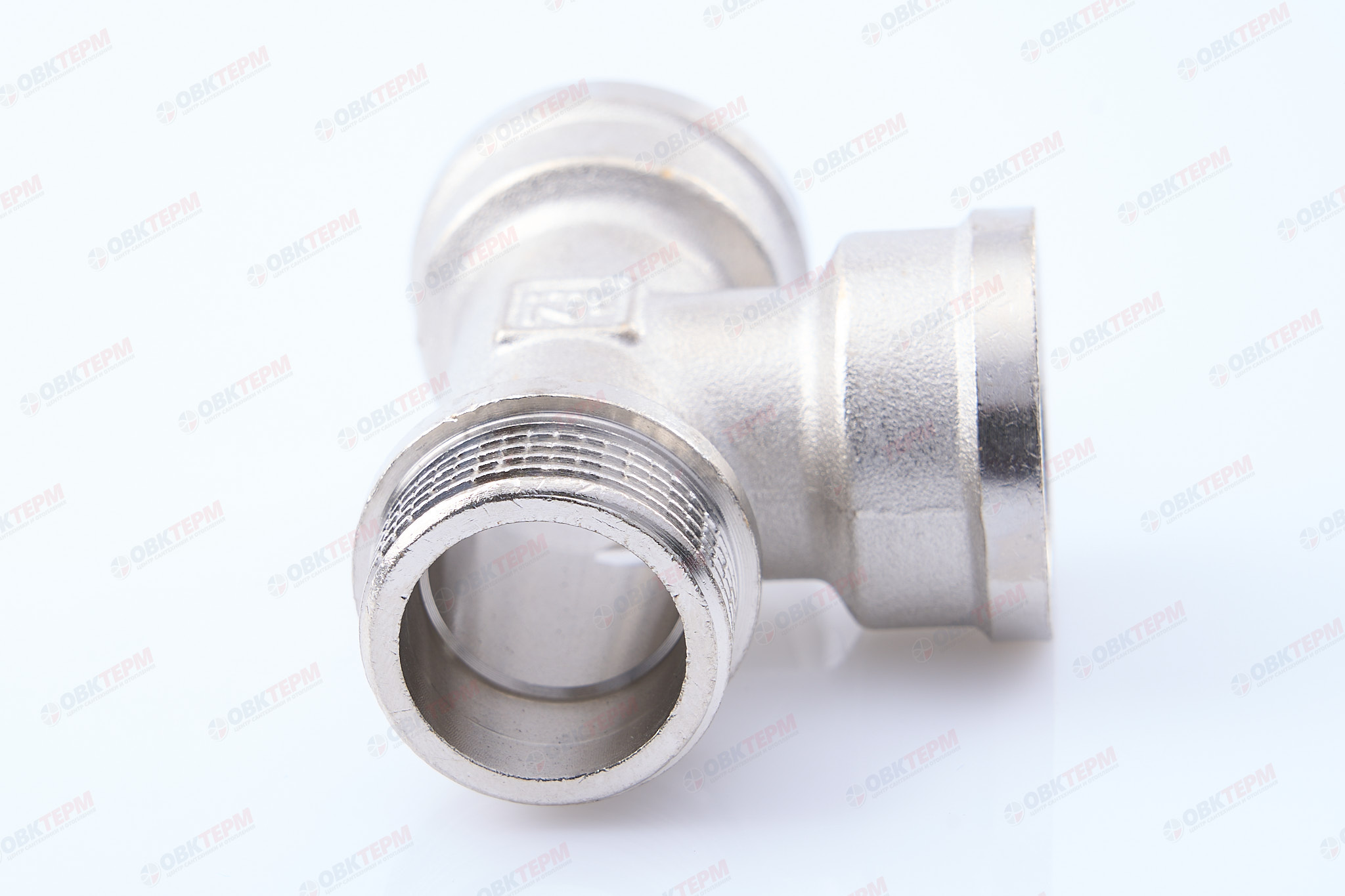 Тройник    3/4" ввн  Никель ZEISSLER                   (40/5) - Изображение №4