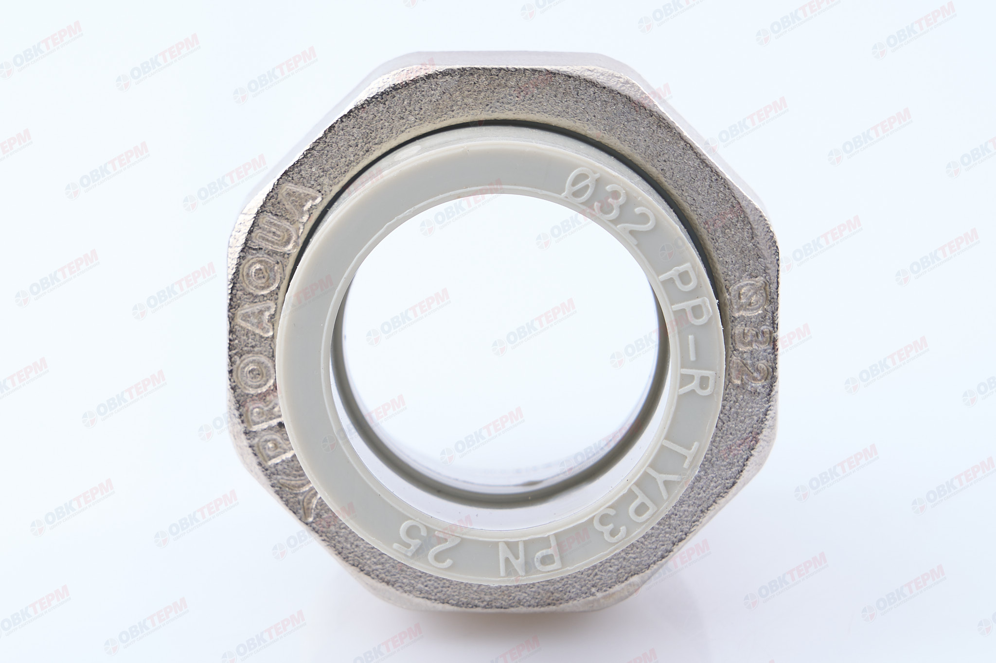 Разборное соединение   32 * 1 1/4" н   СЕРОЕ   (PRO AQUA)    (20/5) - Изображение №5