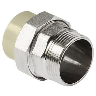 Разборное соединение   32 * 1 1/4" н   СЕРОЕ   (PRO AQUA)    (20/5) - Изображение №2