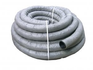 Труба дренажная  d160 мм в фильтре с перфорацией Pro Aqua  (40 м) - Изображение №1