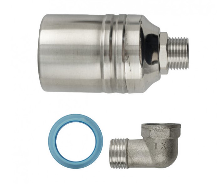 Поплавок-КЛАПАН   д/емк    1/2"   из НЕРЖАВЕЮЩЕЙ СТАЛИ боковое подключение МАК (коробка) - Изображение №2