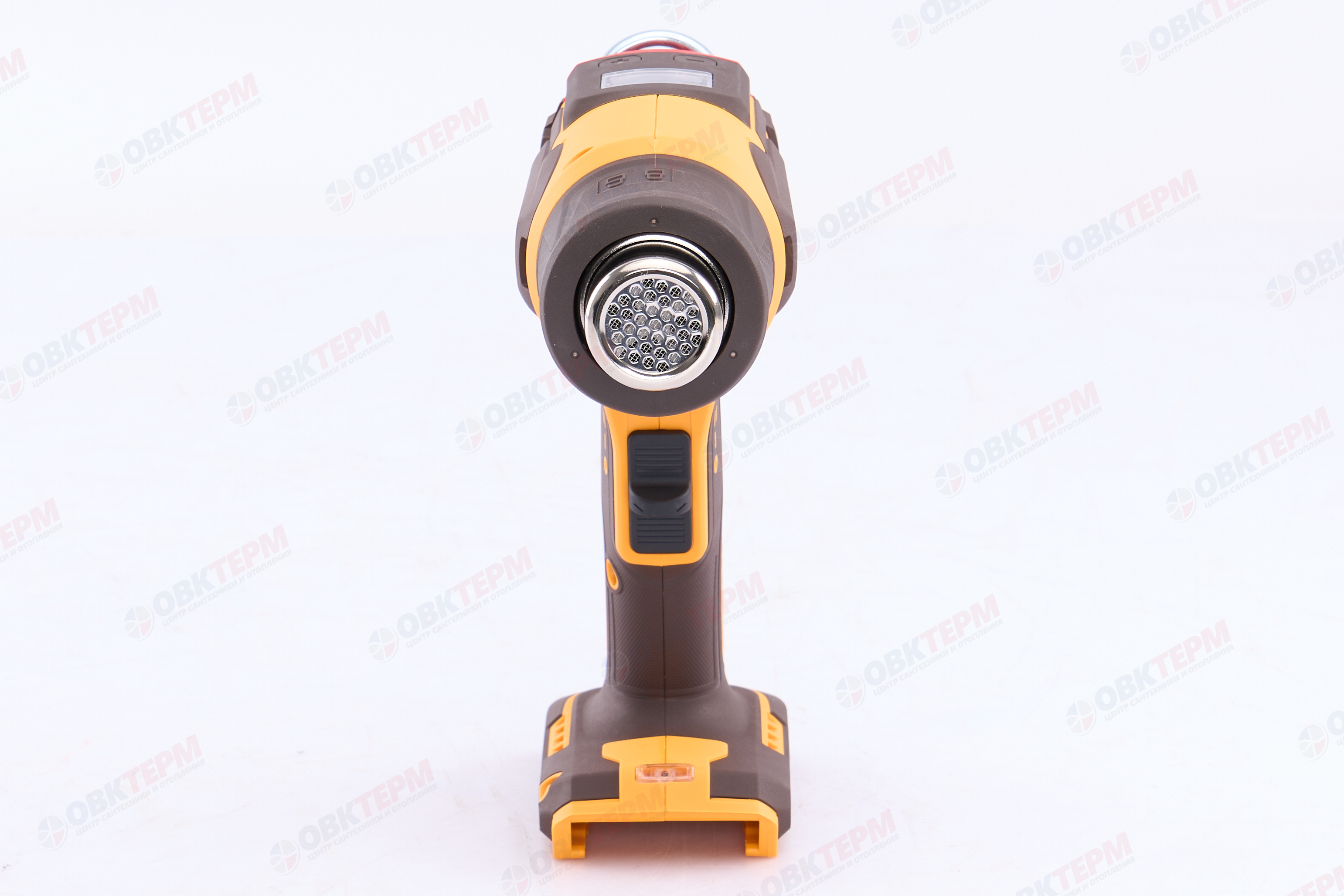 Фен строительный аккум. 20V MAX INGCO INDUSTRIAL (20В, 30-300/30-550°C, ЖК-дисплей, без АКБ и ЗУ) - миниатюра №6