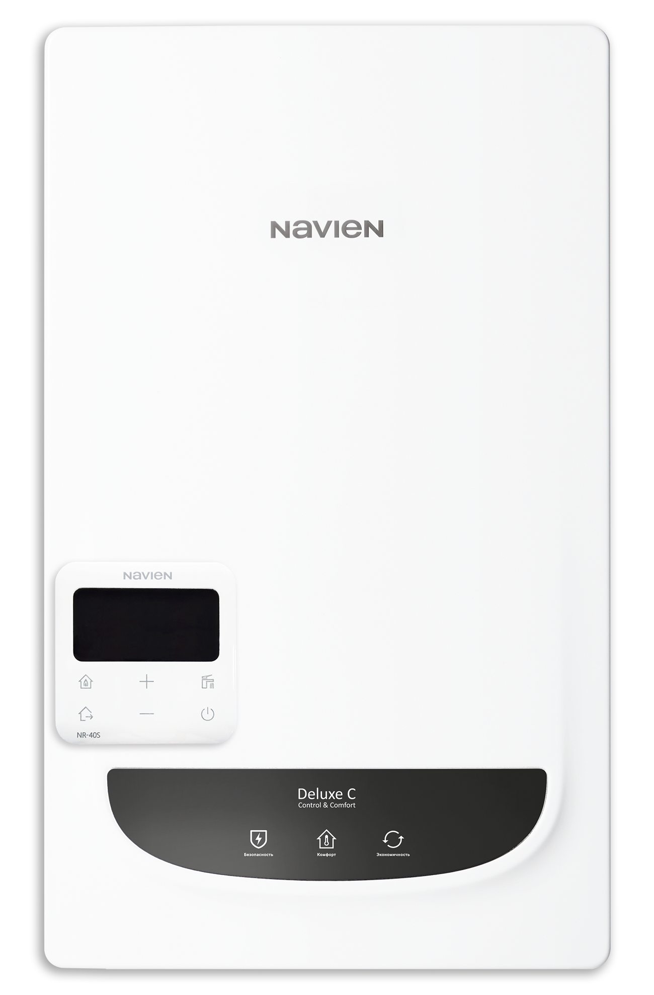 Котел газовый настенный NAVIEN  Deluxe  C PRO - 24K (24 кВт, 2-х конт, турбо,без трубы) - изображение №1