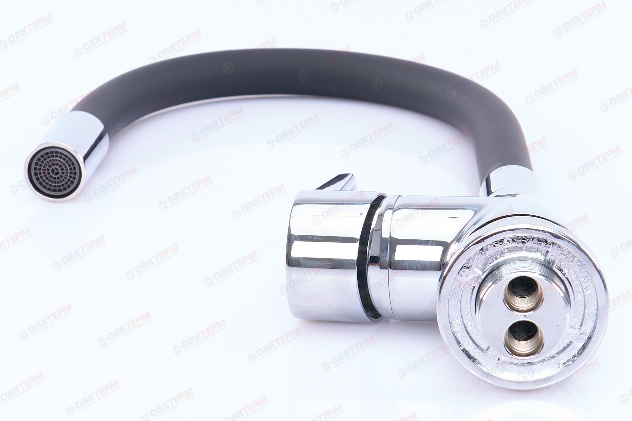 Смеситель д/кухни REFLECTOR MIXXUS ELBA 014 (NUT) BLACK Ø35 ГАЙКА /без подводки (12 шт/ящ) - миниатюра №3