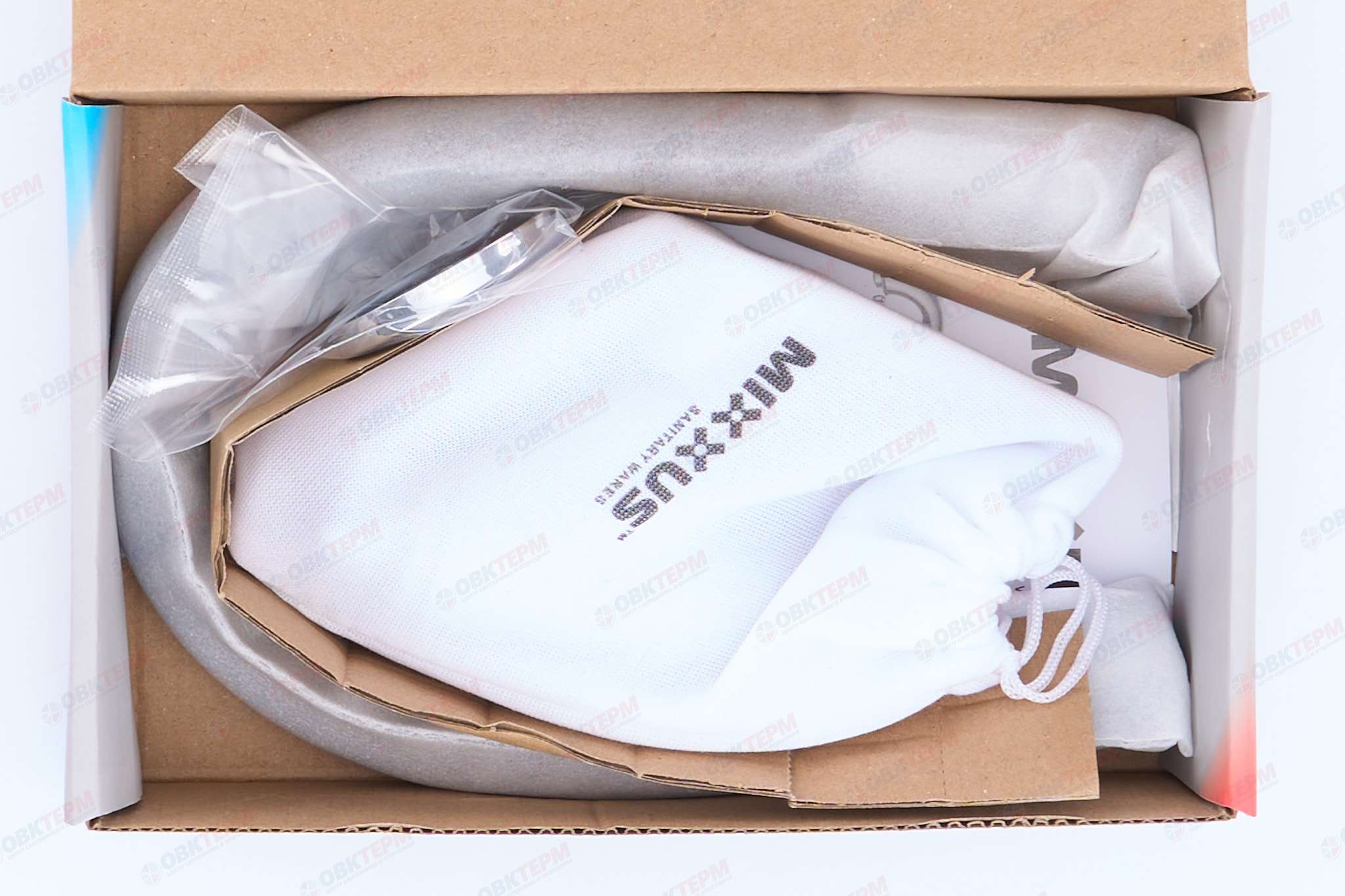 Смеситель д/кухни REFLECTOR MIXXUS ELBA 014 (NUT) BLACK Ø35 ГАЙКА /без подводки (12 шт/ящ) - миниатюра №4