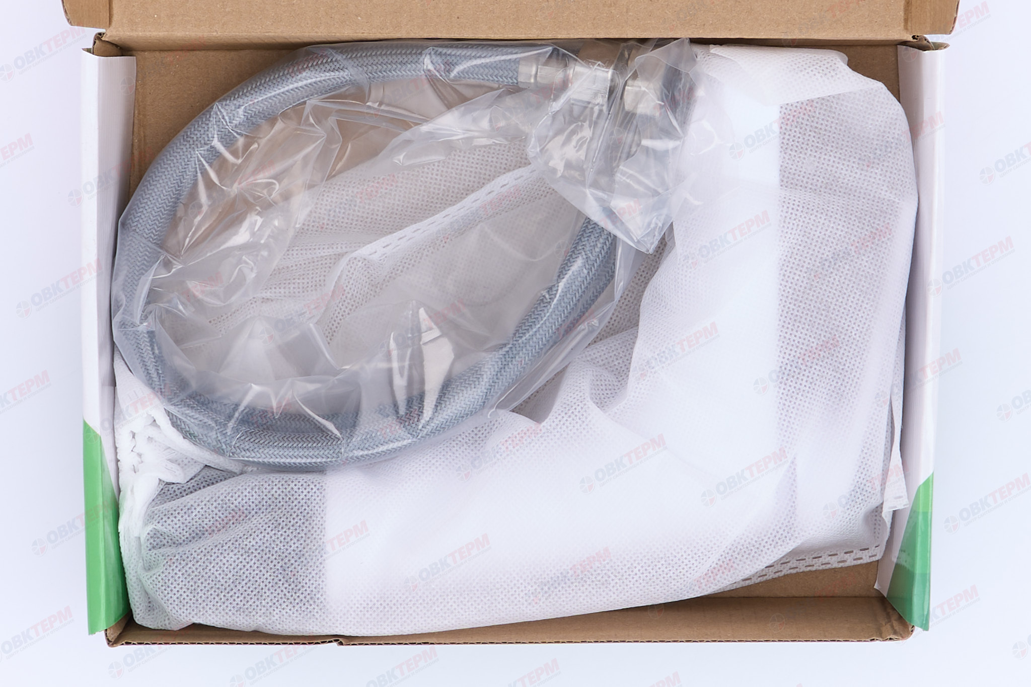 Смеситель д/умывальника PLAMIX LUCAS-001 SET WHITE (с подводкой) (30 шт/ящ) - Изображение №5